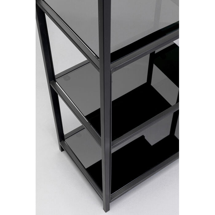 Low shelving black loft