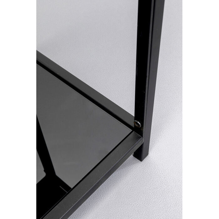 Low shelving black loft