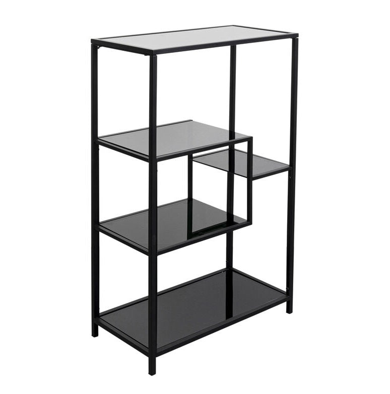 Low shelving black loft