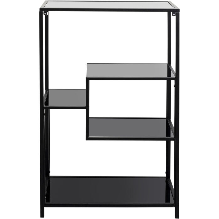 Low shelving black loft