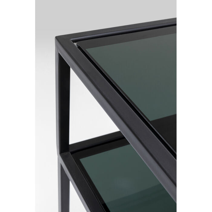 Schwarze Loft -Konsole
