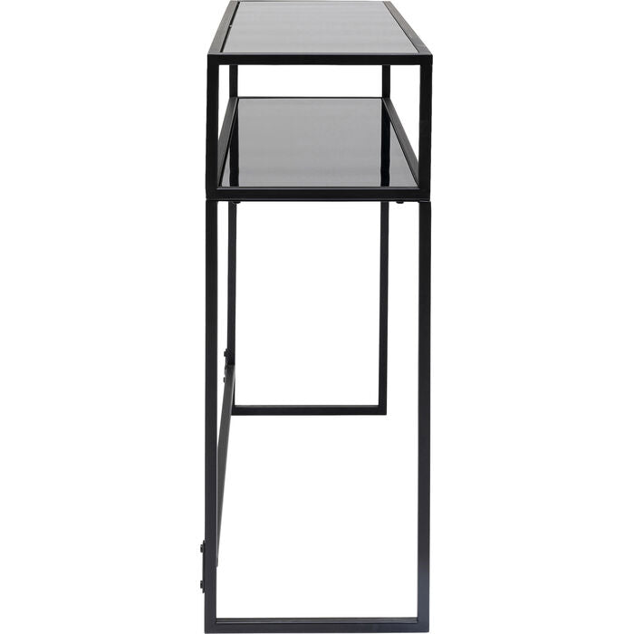 Schwarze Loft -Konsole