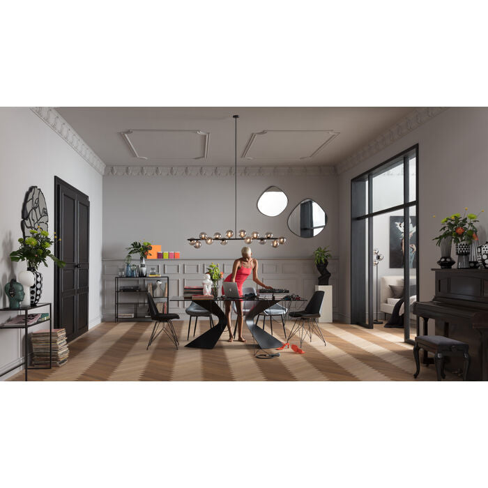 Glass Glory Black Tisch