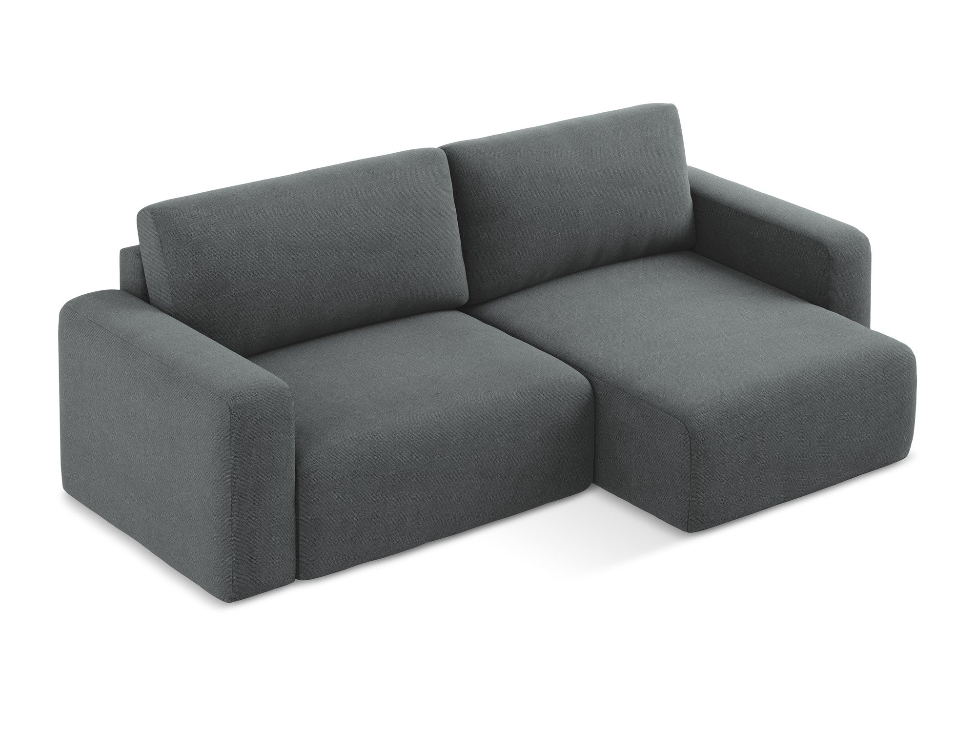 Rechtsseitiges Schlafsofa KONA grau