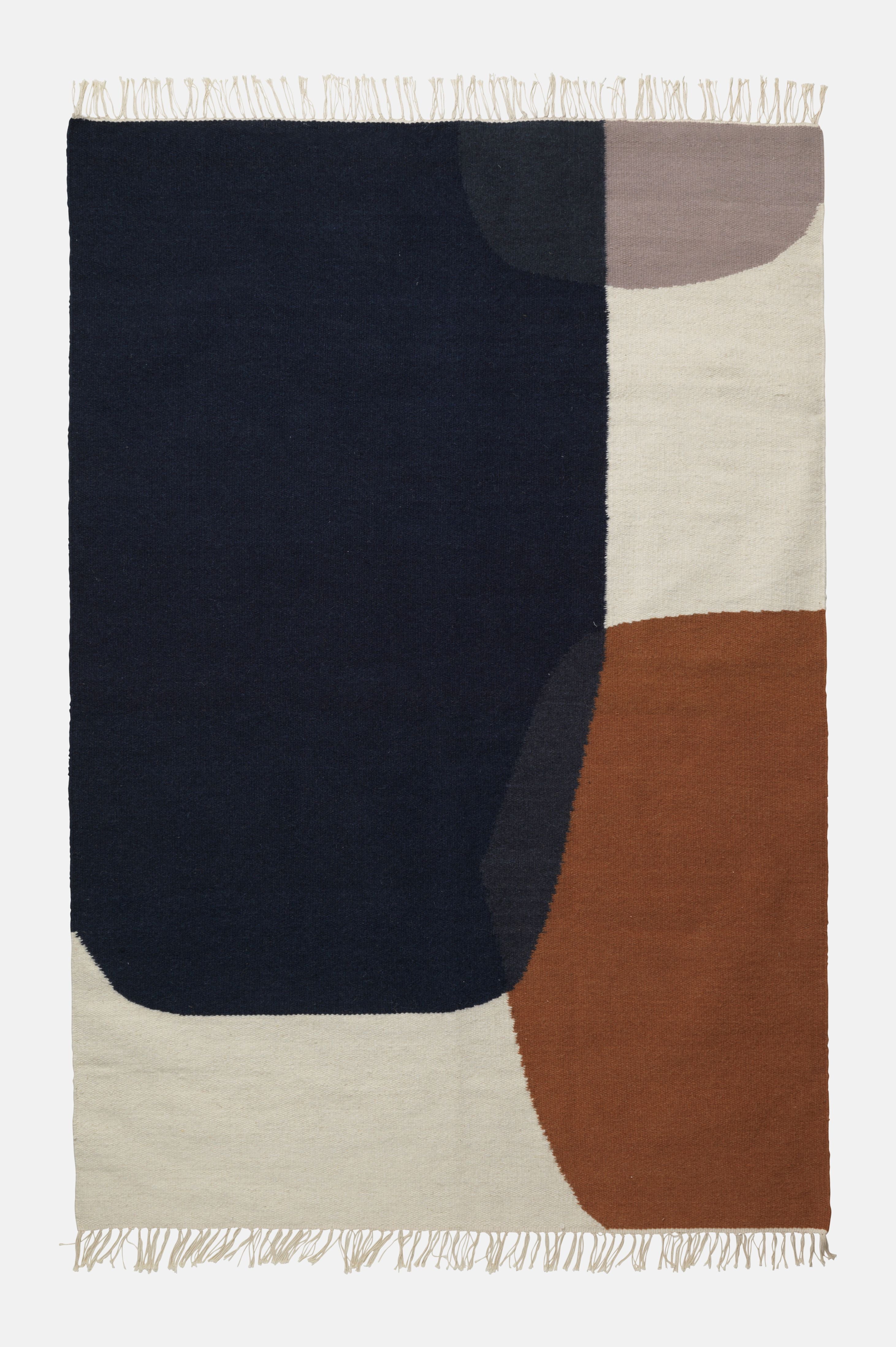 KELIM MERGE rug guaranteed in beige