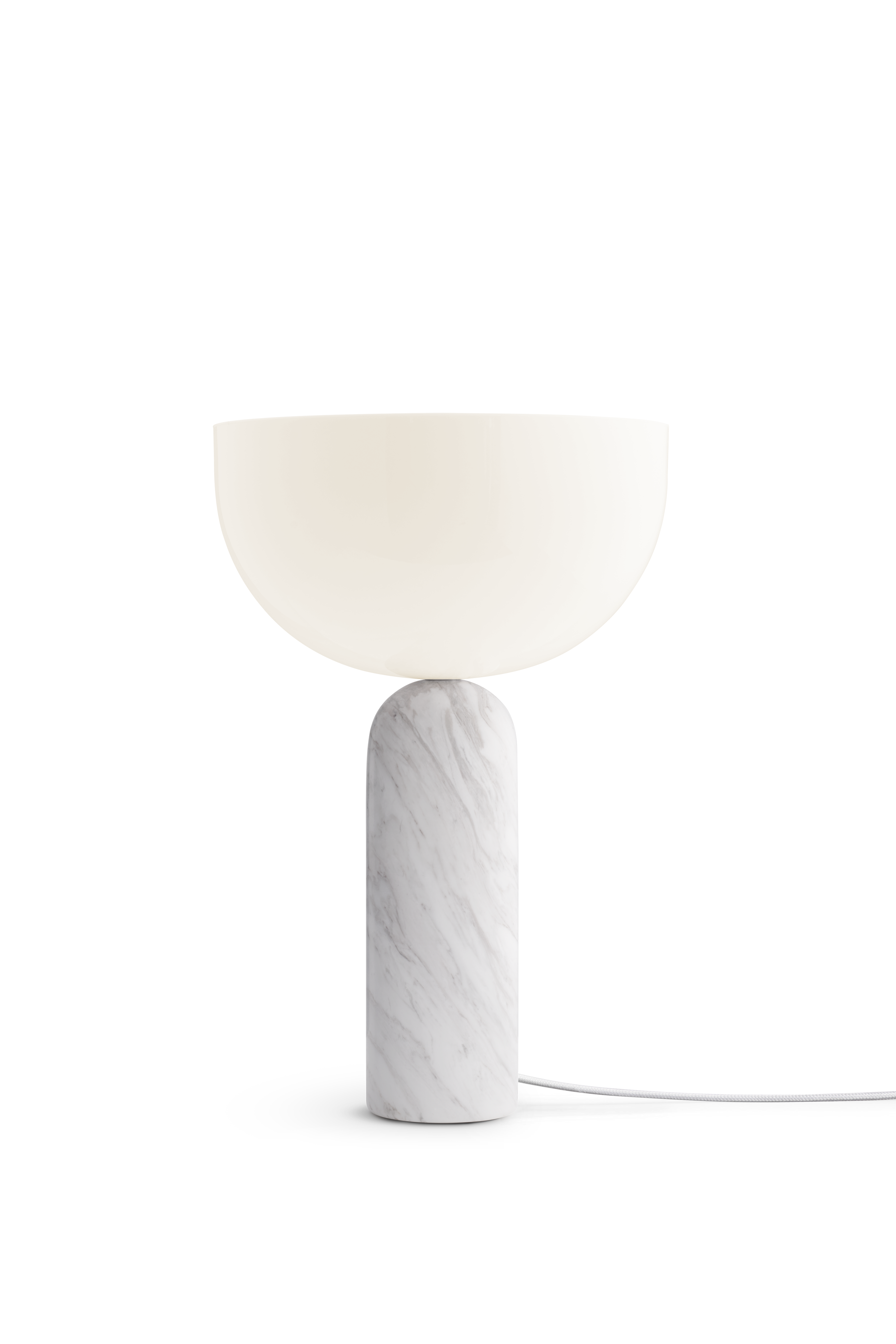 Kizu White Marmor Tischlampe