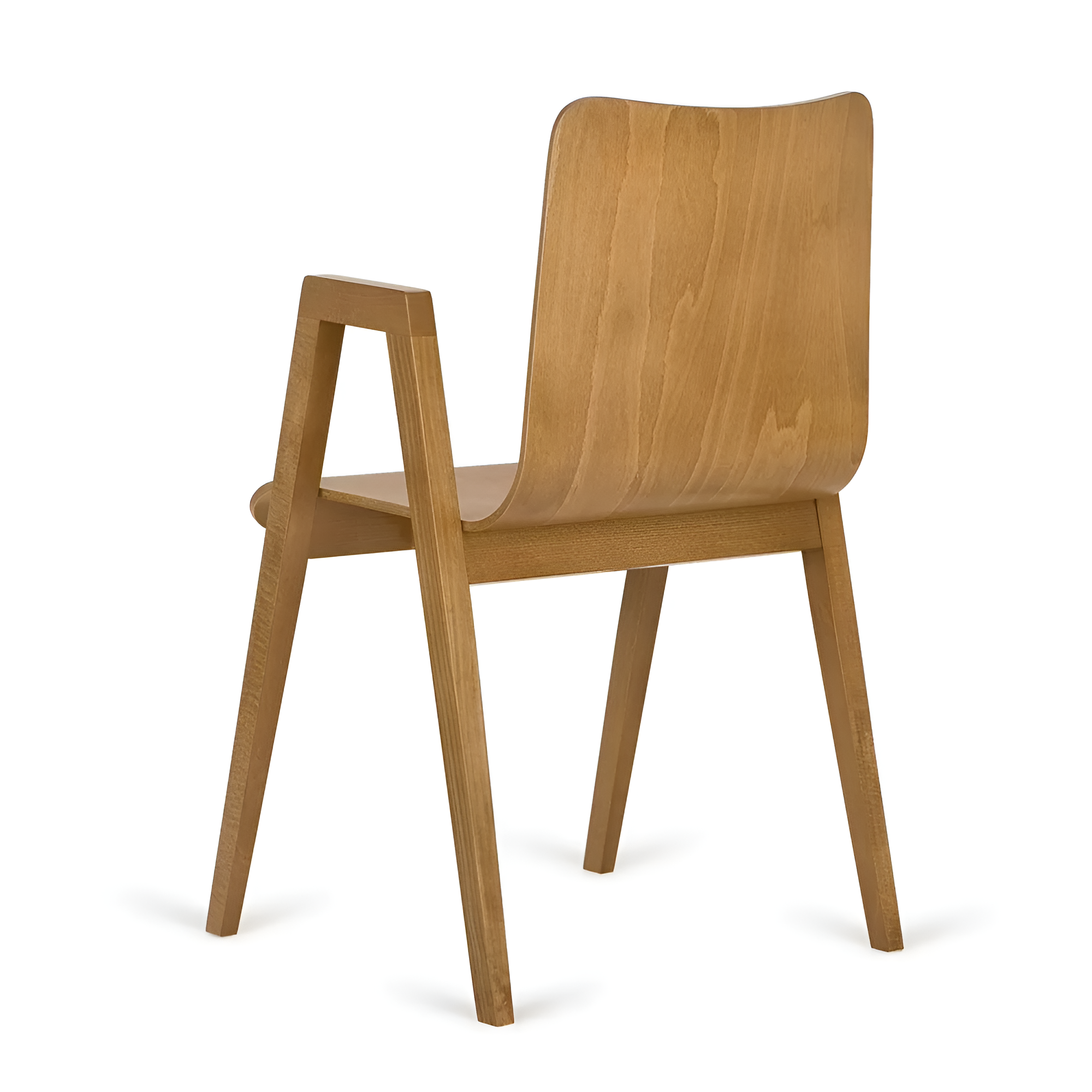 Stuhl mit Armlehnen LINK Holz