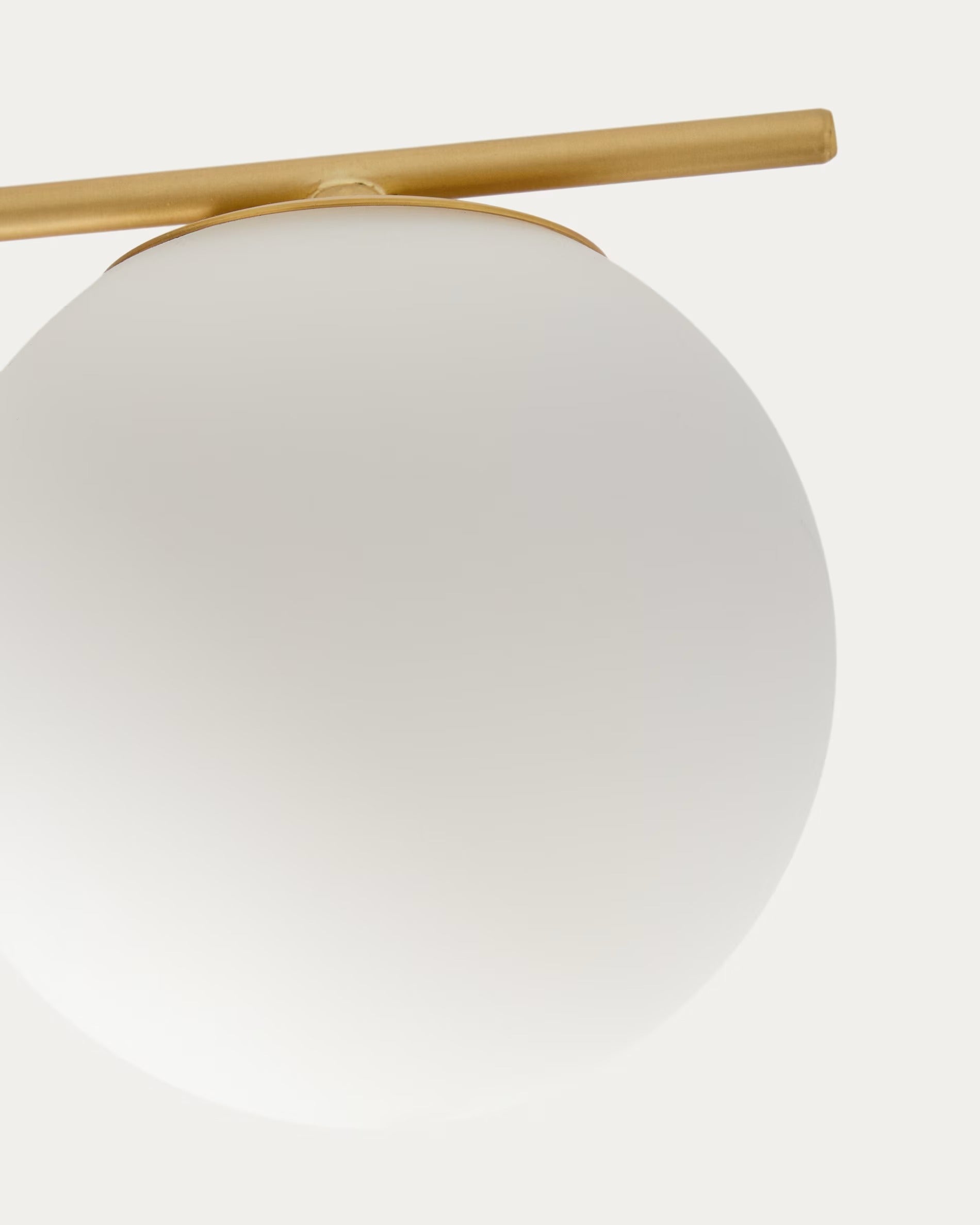 Deckenleuchte mit vier Punkten BRISIA gebürstetes Messing