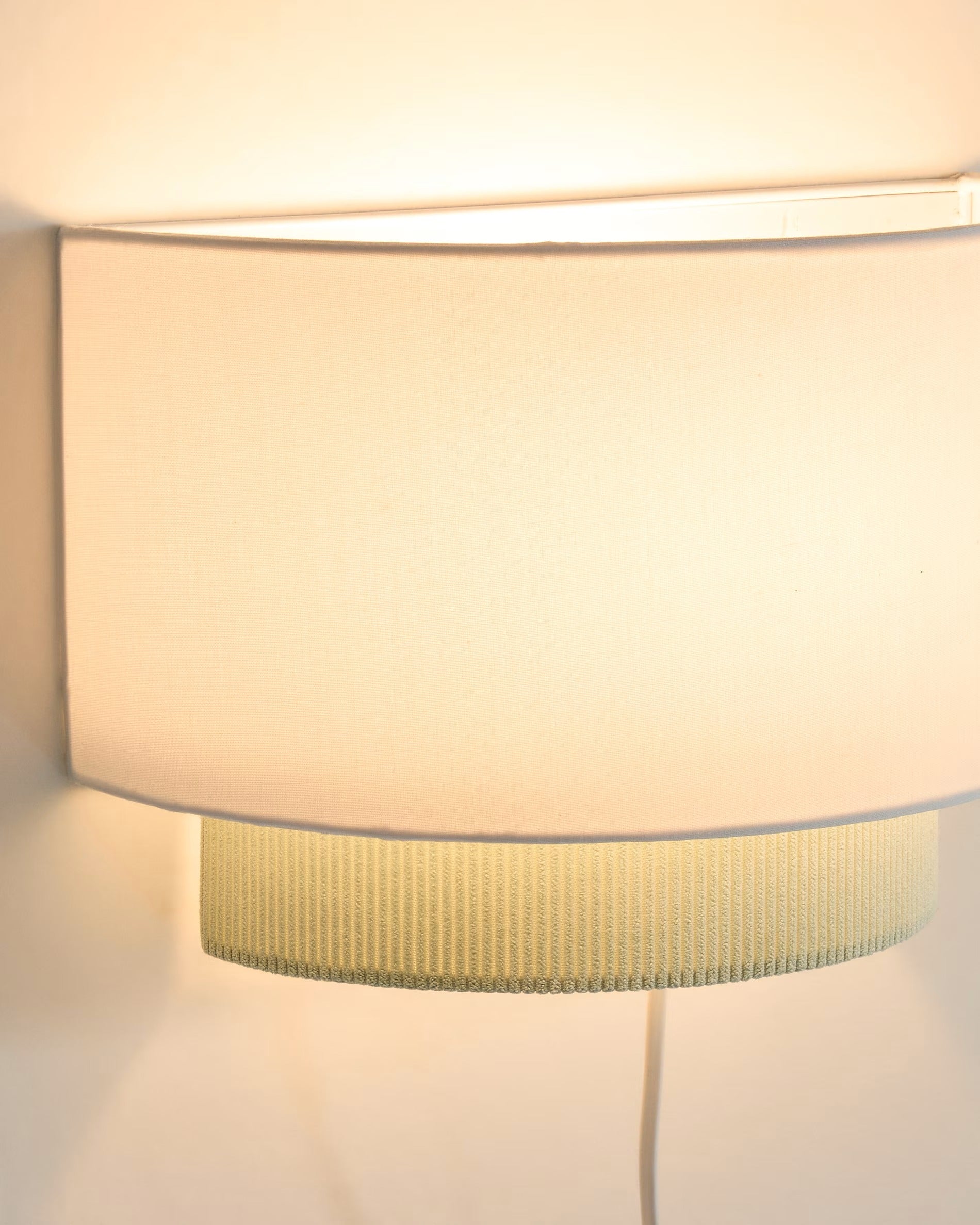 Wandleuchte BIANELLA türkis mit Weiß