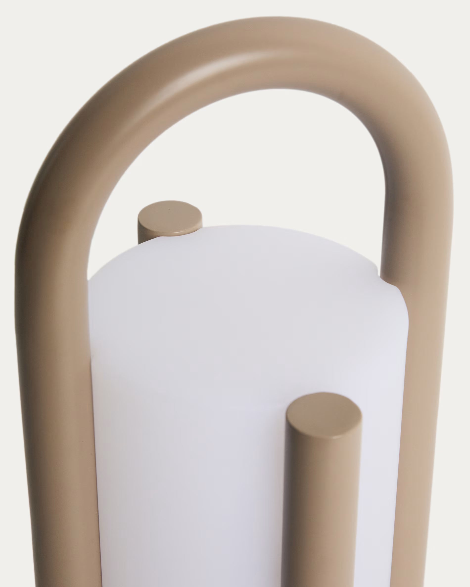 Portable Garden Lamp LEROS taupe