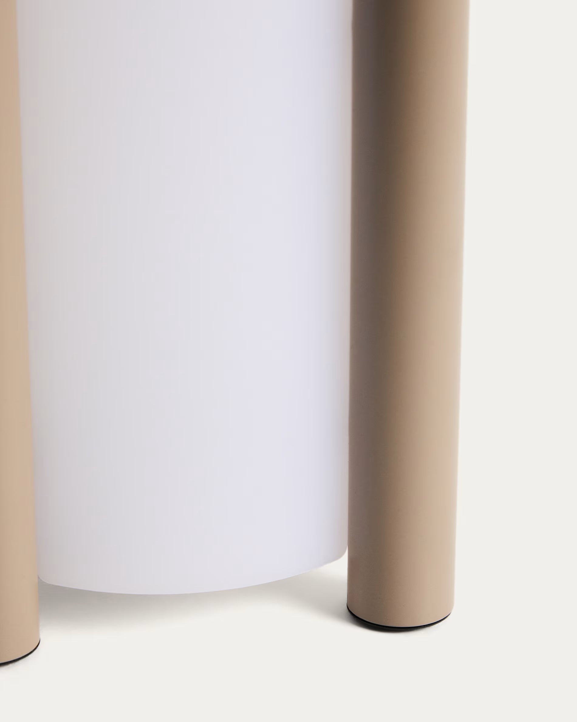 Portable Garden Lamp LEROS taupe