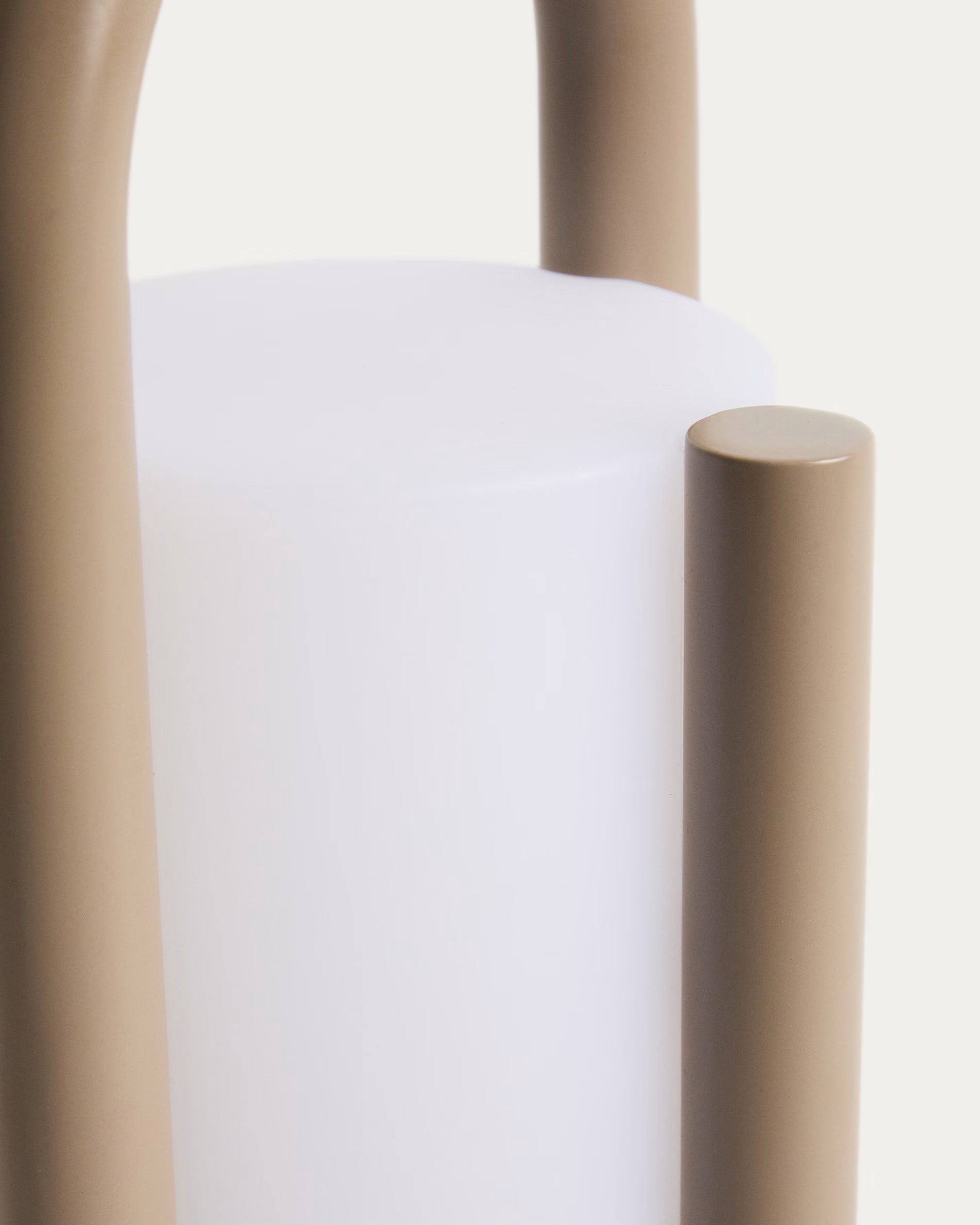 Portable Garden Lamp LEROS taupe