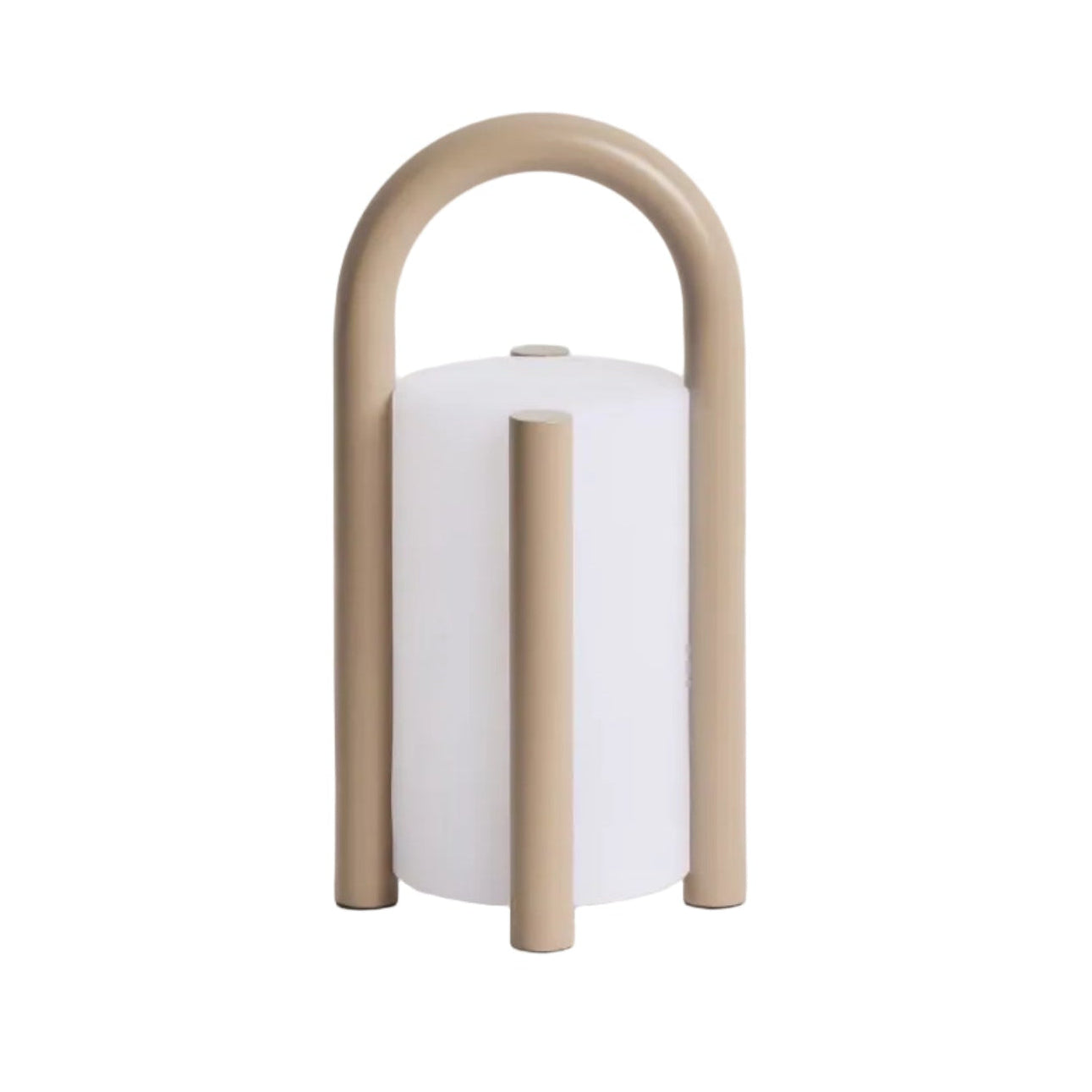 Portable Garden Lamp LEROS taupe