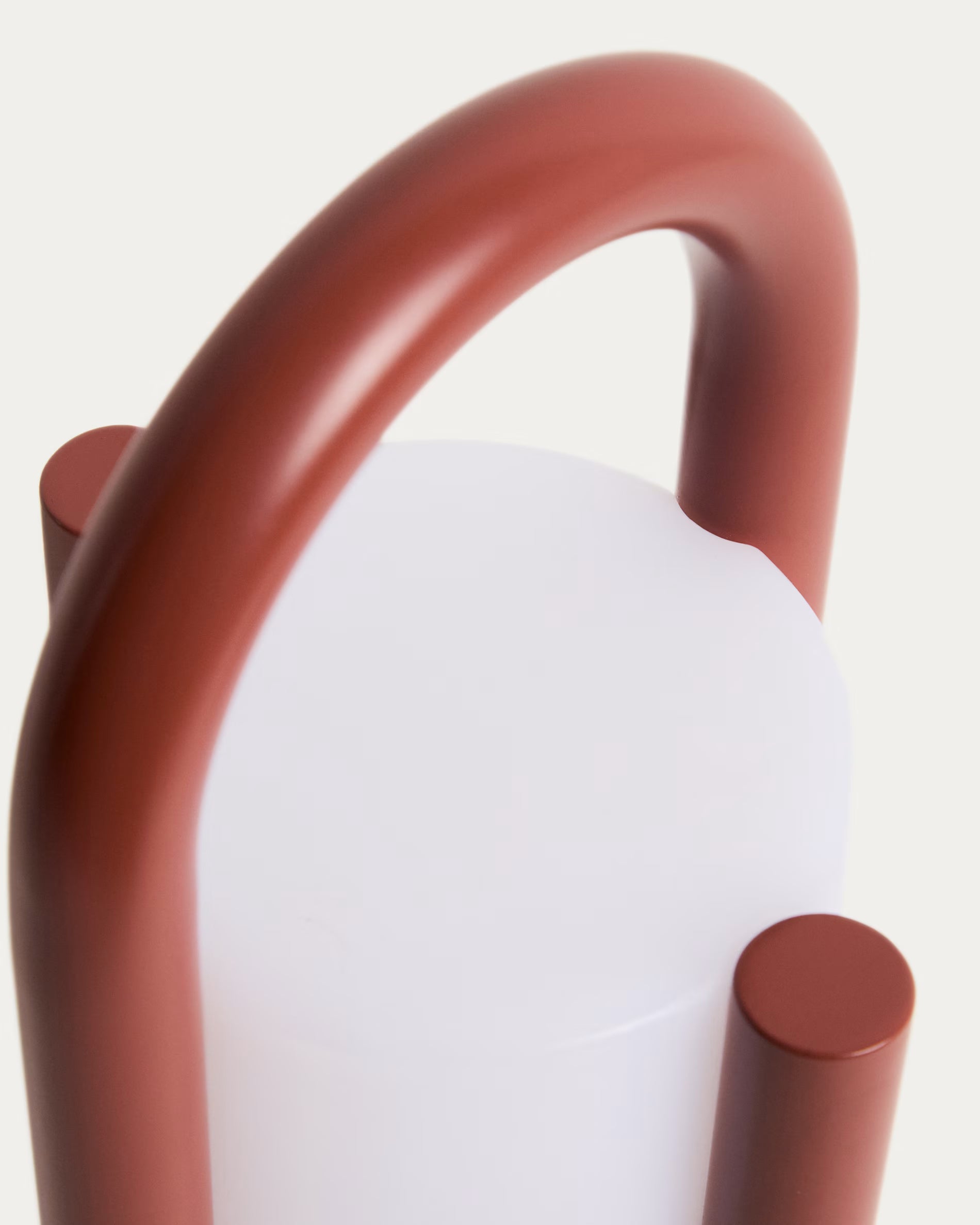 Portable Garden Lamp LEROS terracotta