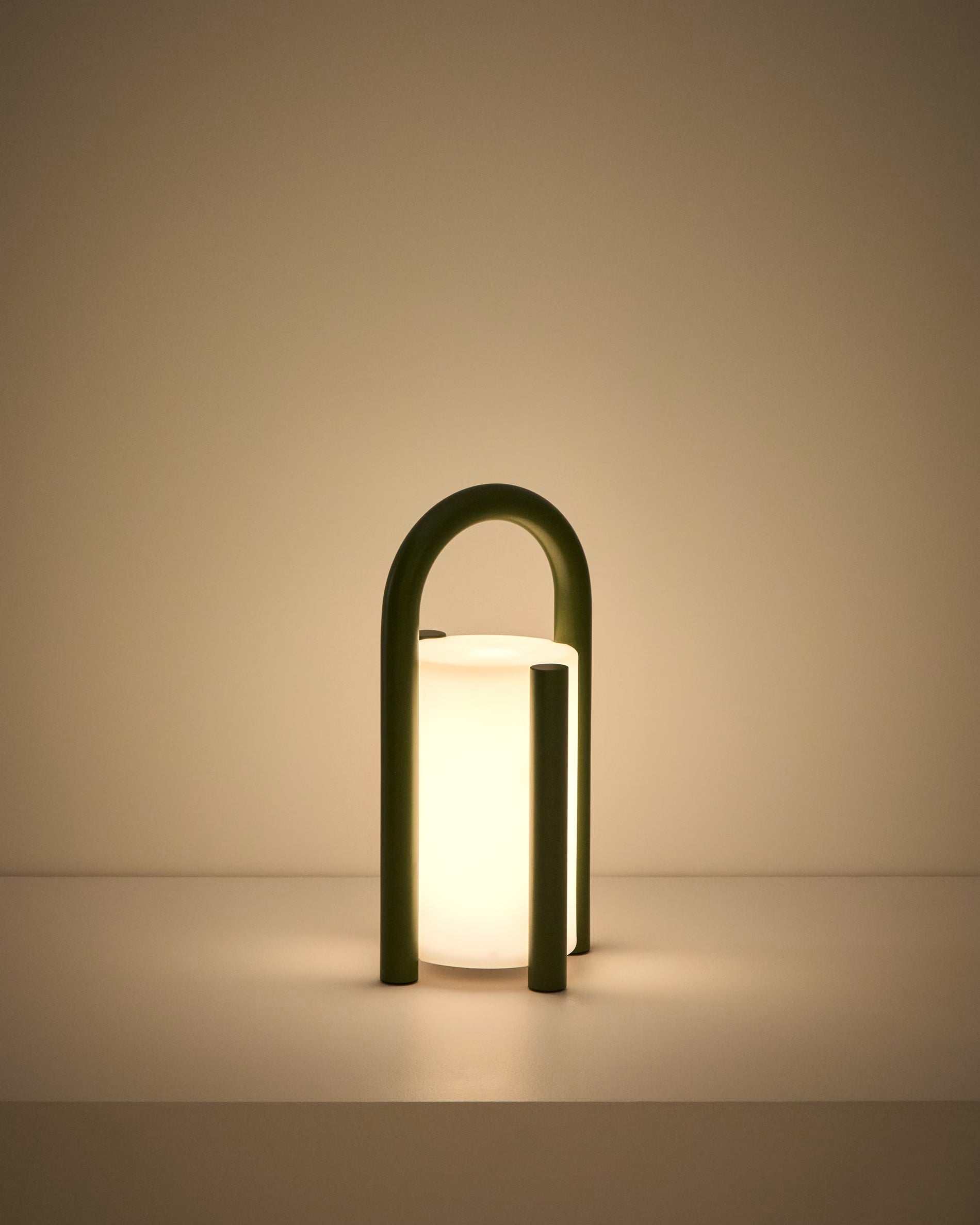Portable Garden Lamp LEROS Green