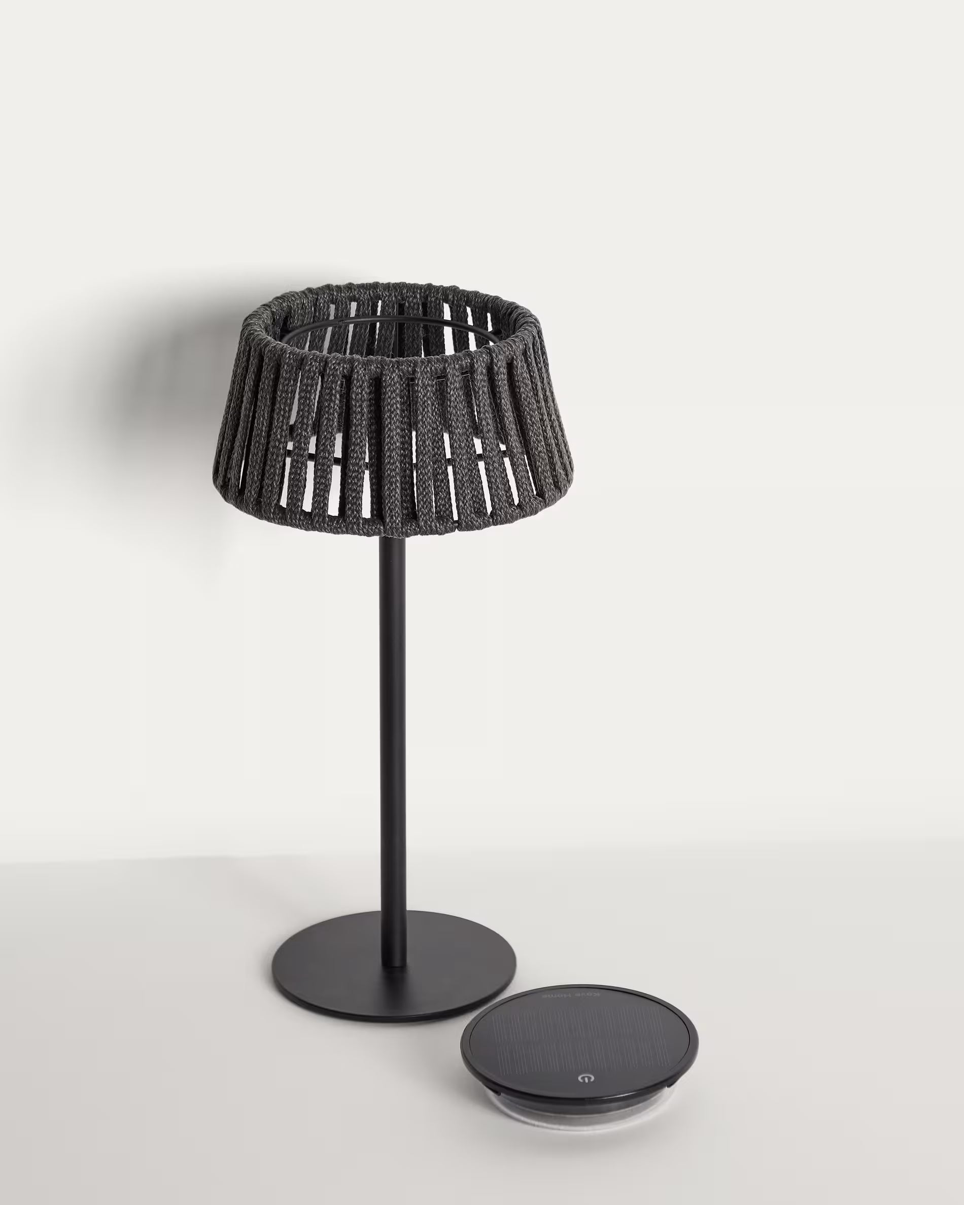 ALDET Black Solar Garden Lamp