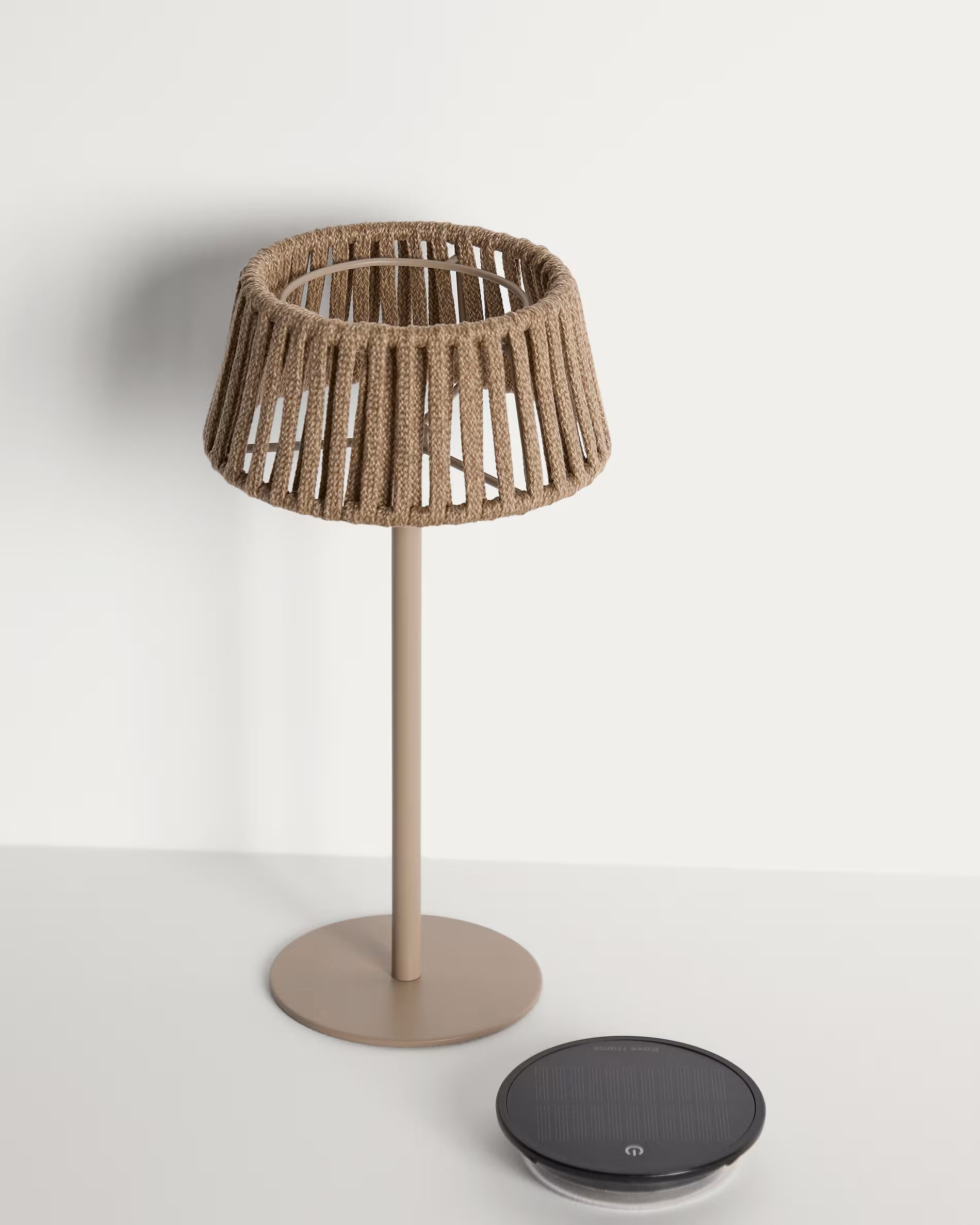 Solar-Gartenlampe ALDET beige