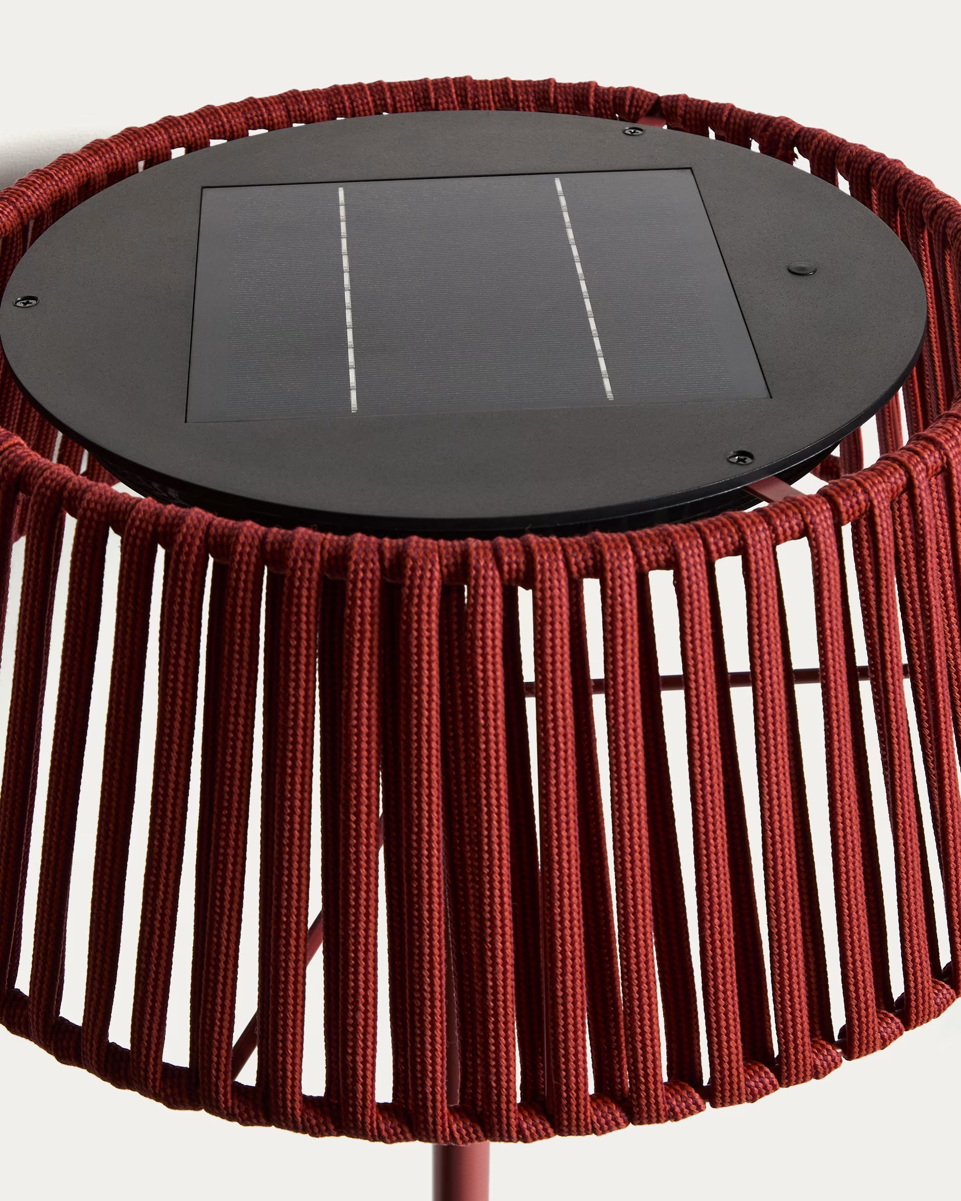 ALDET terracotta solar floor garden lamp