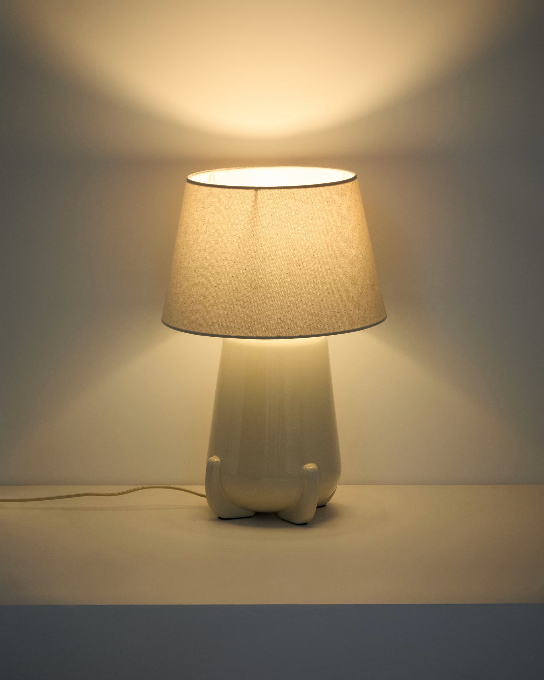 ODRA Beige Table Lamp