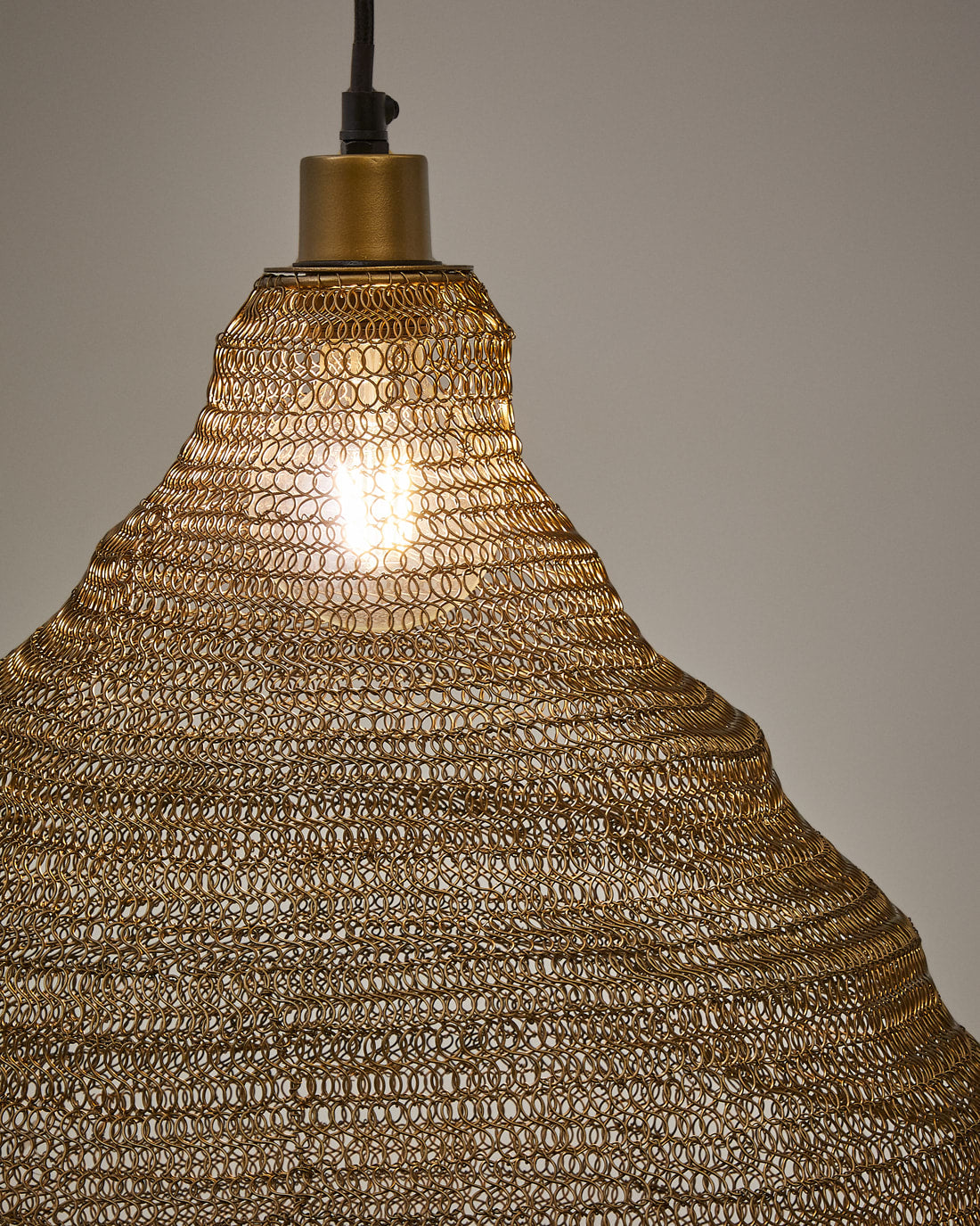Lampa sufitowa SARRACO złoty metal – ujęcie 8