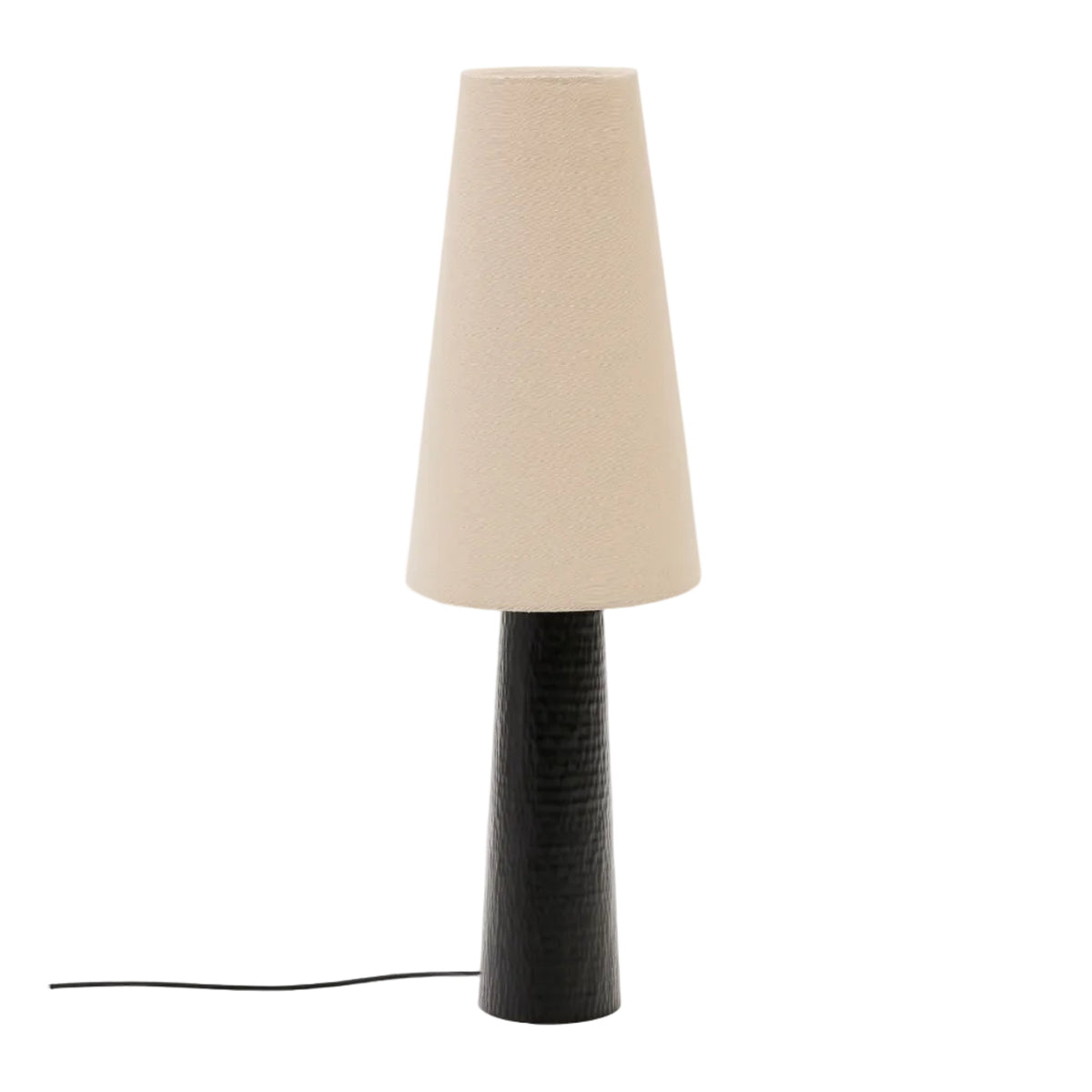 Lampa podłogowa SENNI czarny metal – Kave Home