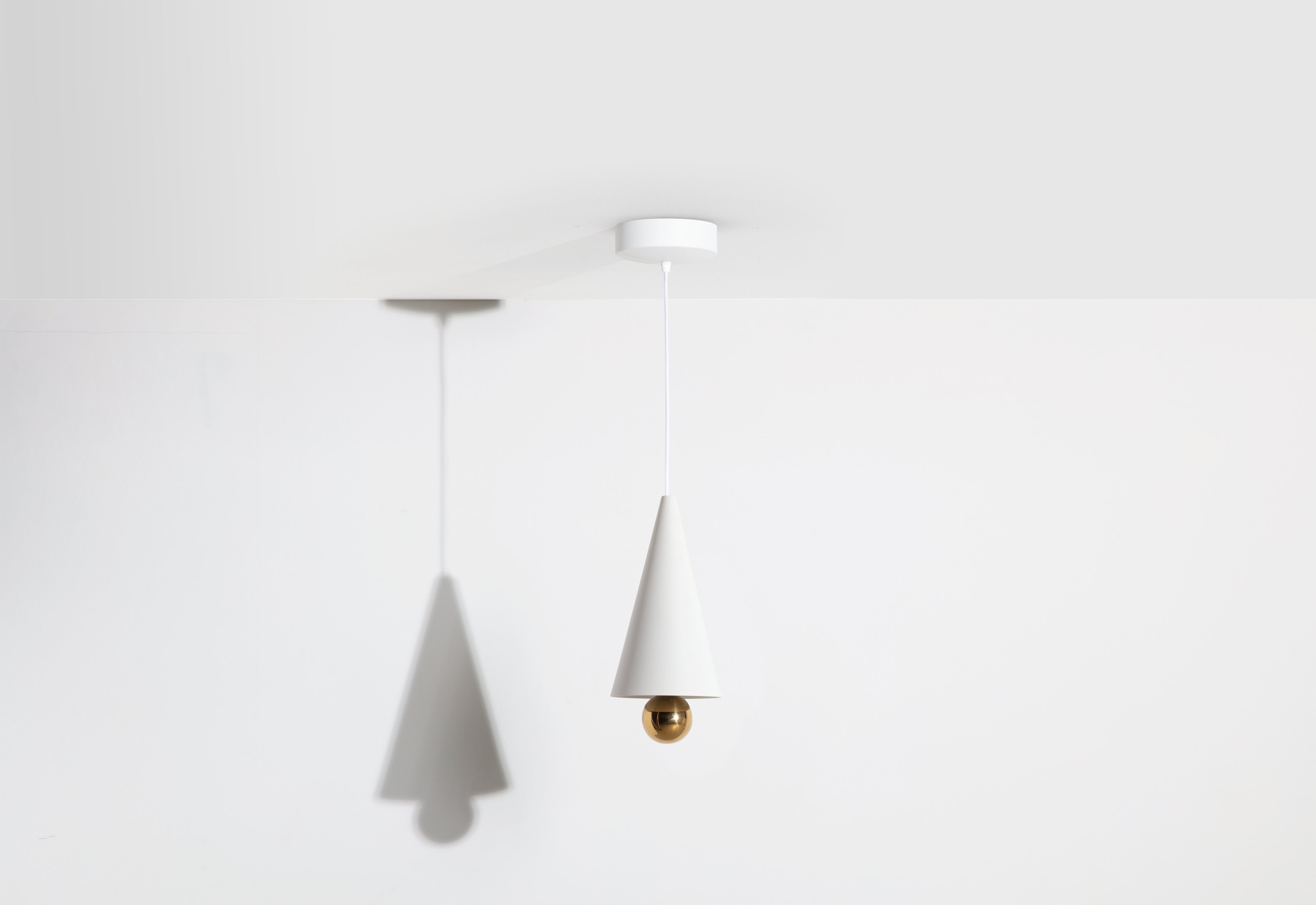 Lampa wisząca CHERRY biały