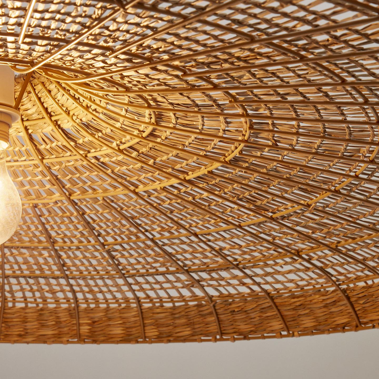Lampa wisząca CRUILLES trawa morska La Forma Eye on Design