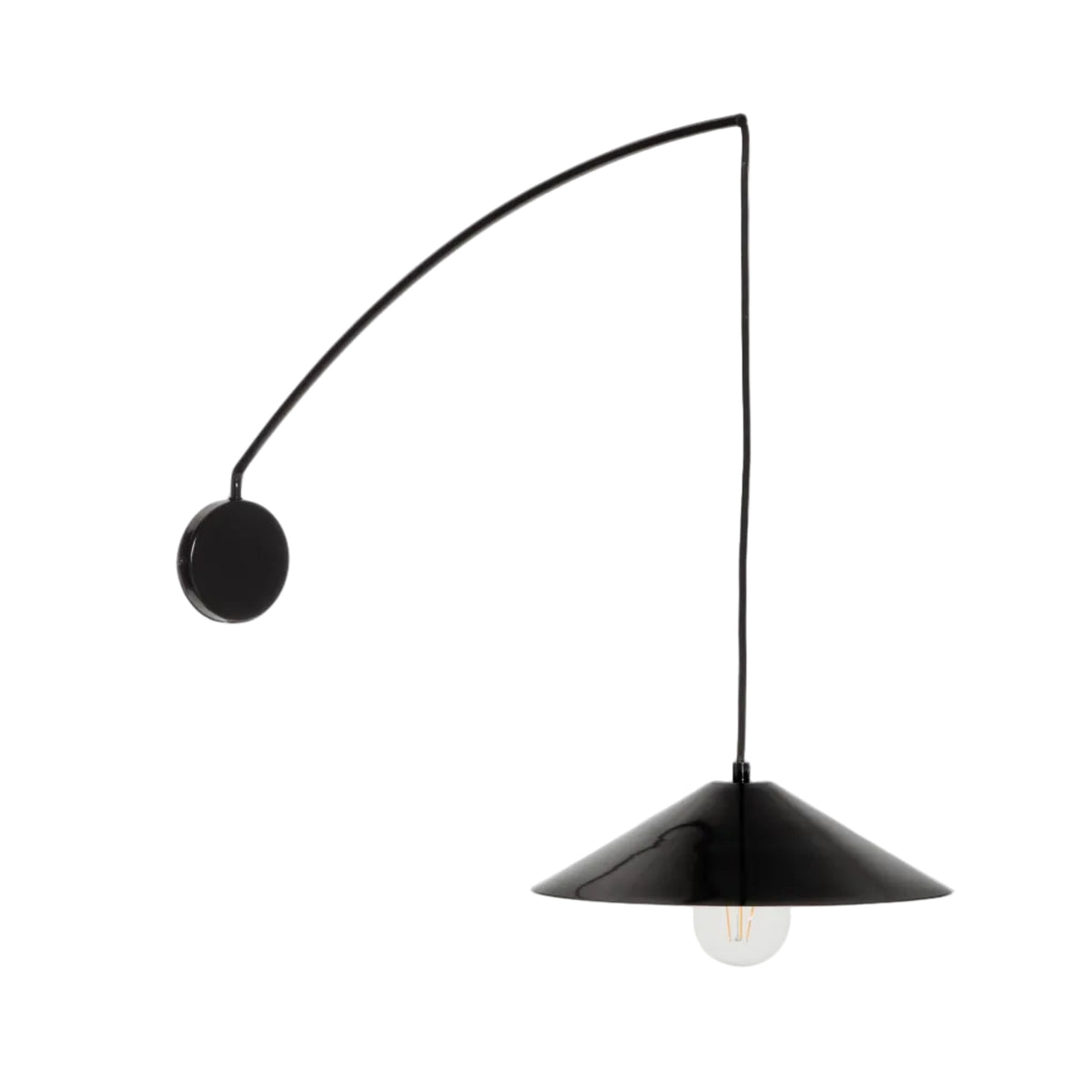 Kinkiet KALLY czarny metal – Kave Home