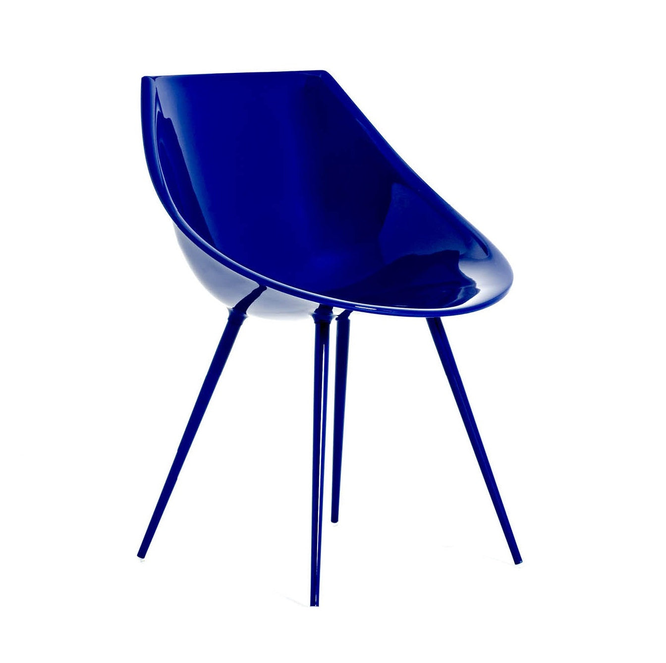 Blauer Lagò -Stuhl