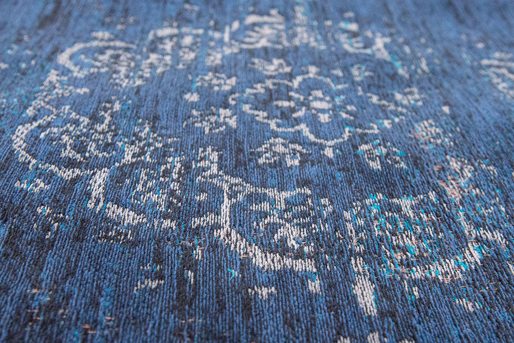 MEDALLION BLUE NIGHT carpet navy blue