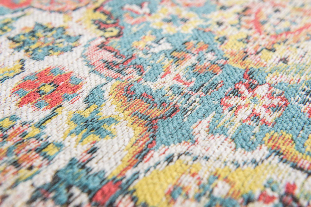 Bakthiari rug Janissery Multi brown-borde