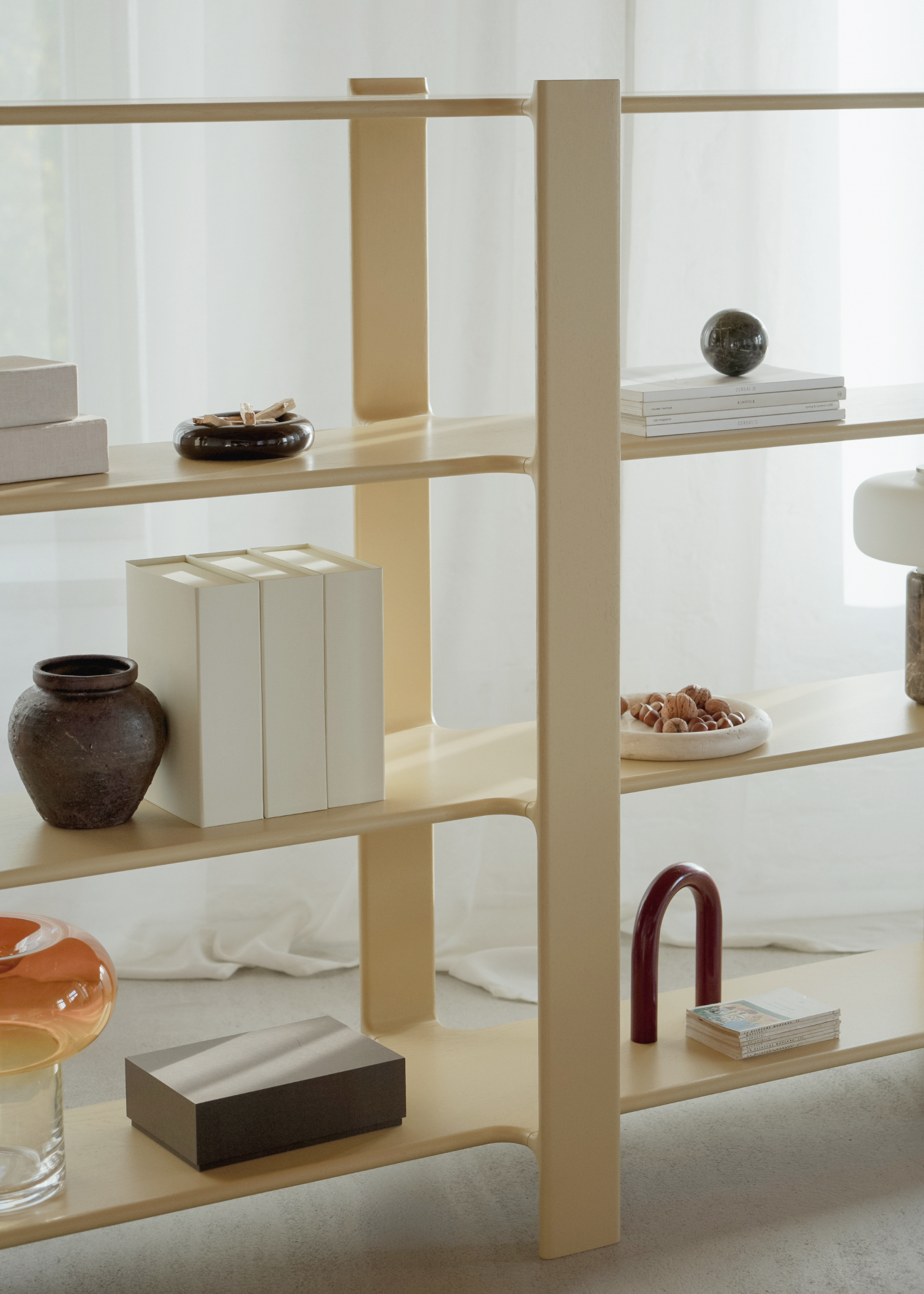 LIGO DUO Shelf Pink Oak Wood