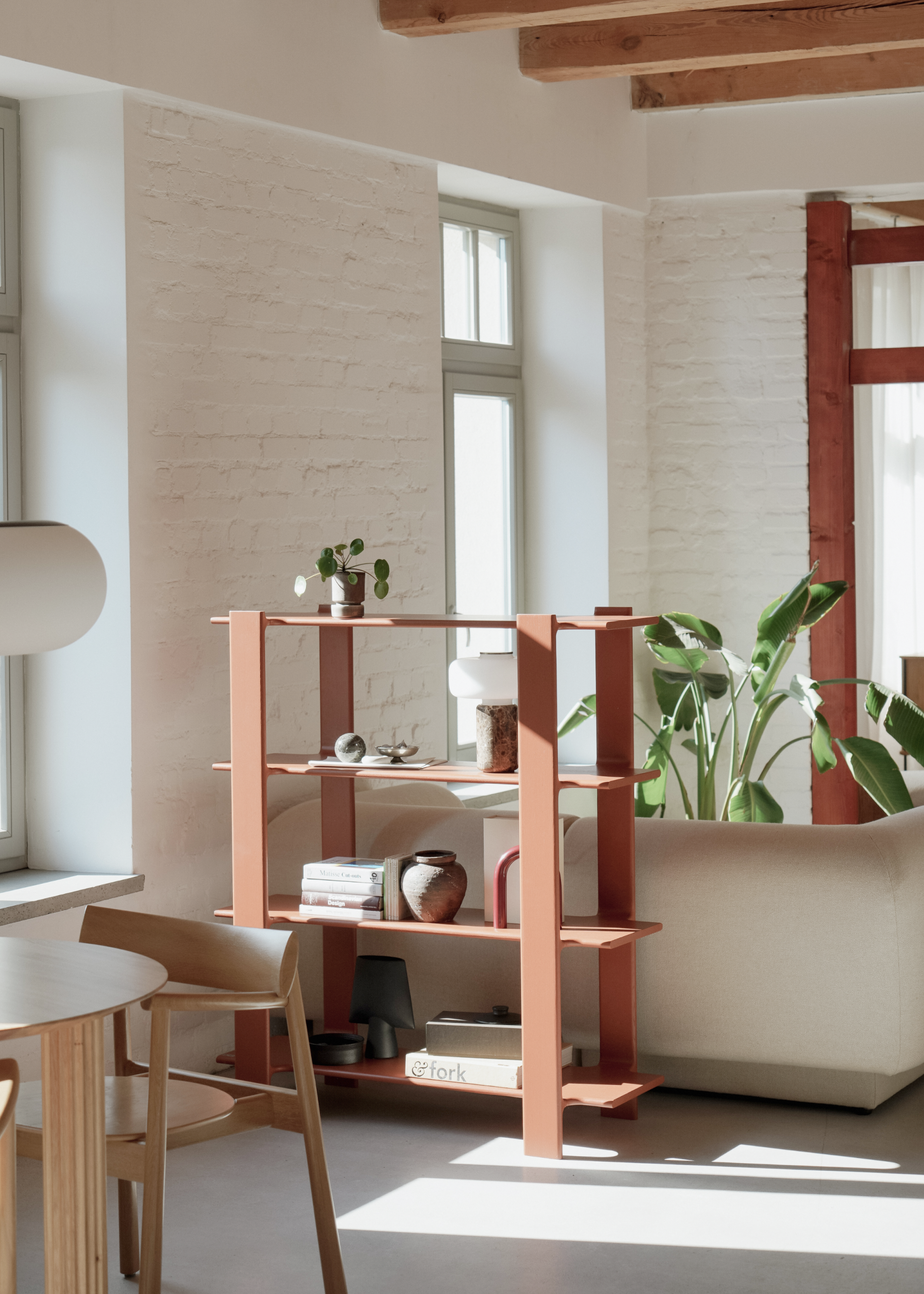 LIGO Shelf in Cobalt Oak Wood