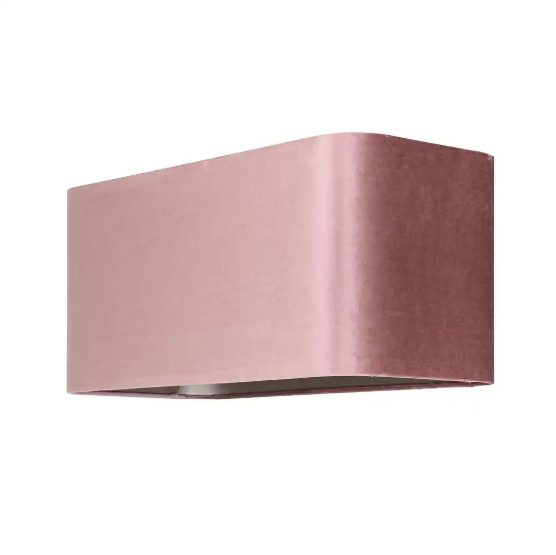 Rechteckiger Lampenschirm OLD rosa
