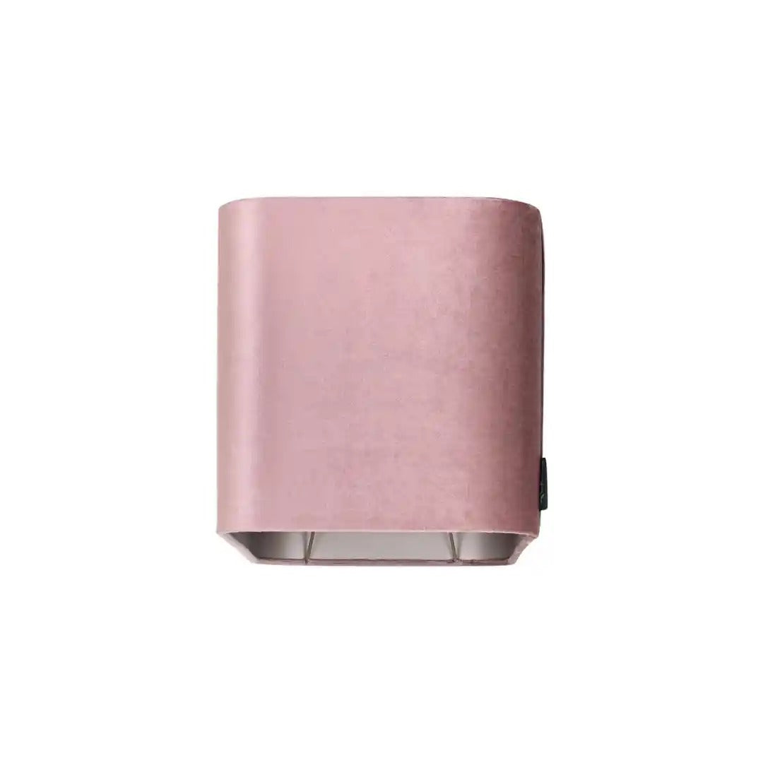 Rechteckiger Lampenschirm OLD rosa