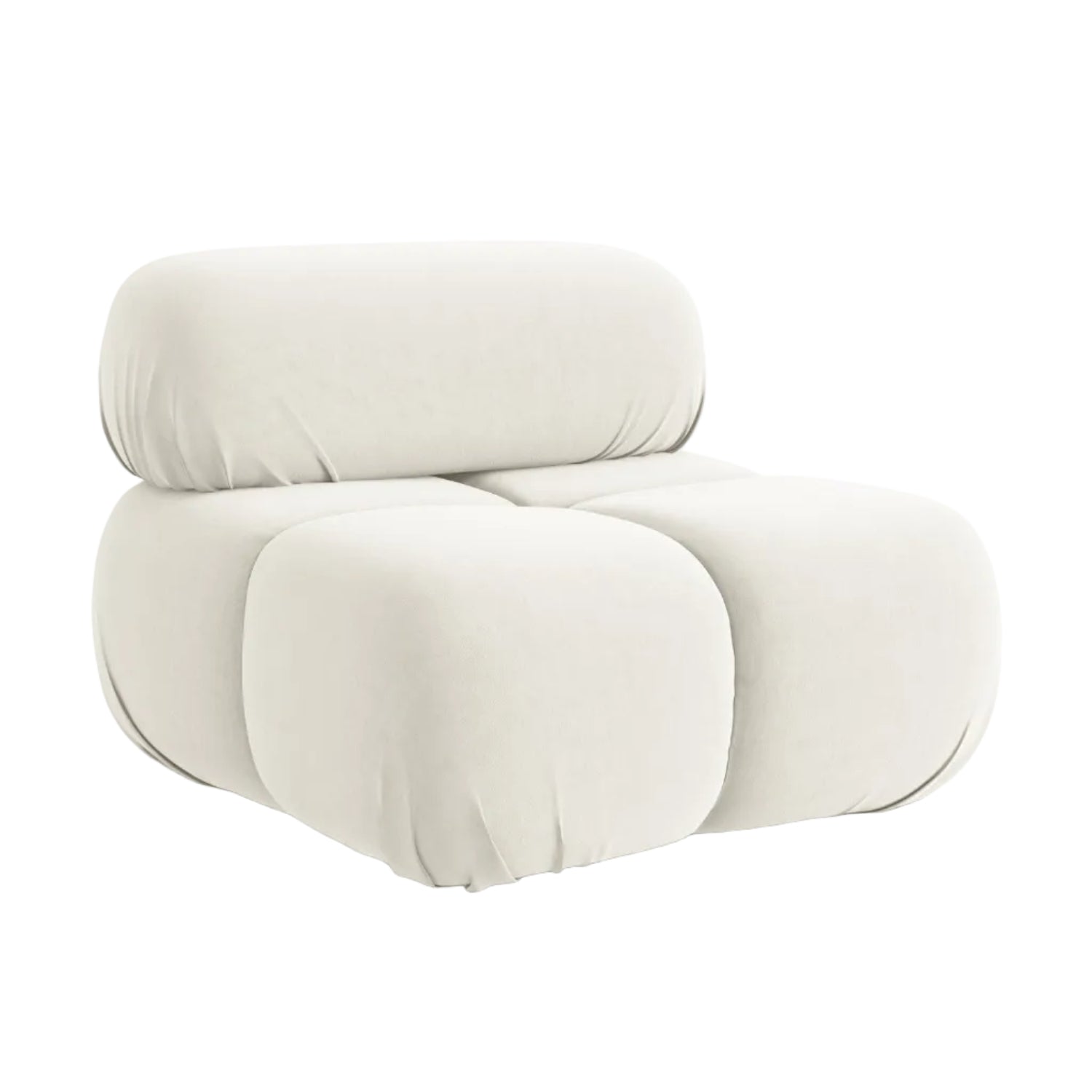 Sessel / Samtmodul LOKUA hellbeige