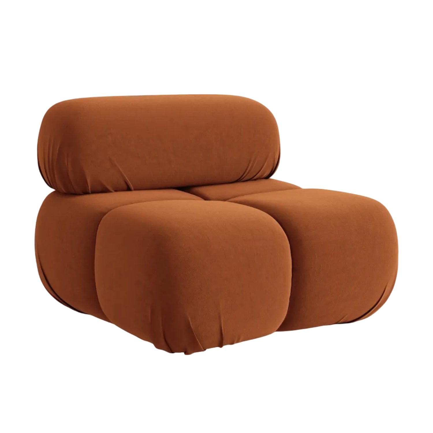 Sessel / Samtmodul LOKUA Terrakotta