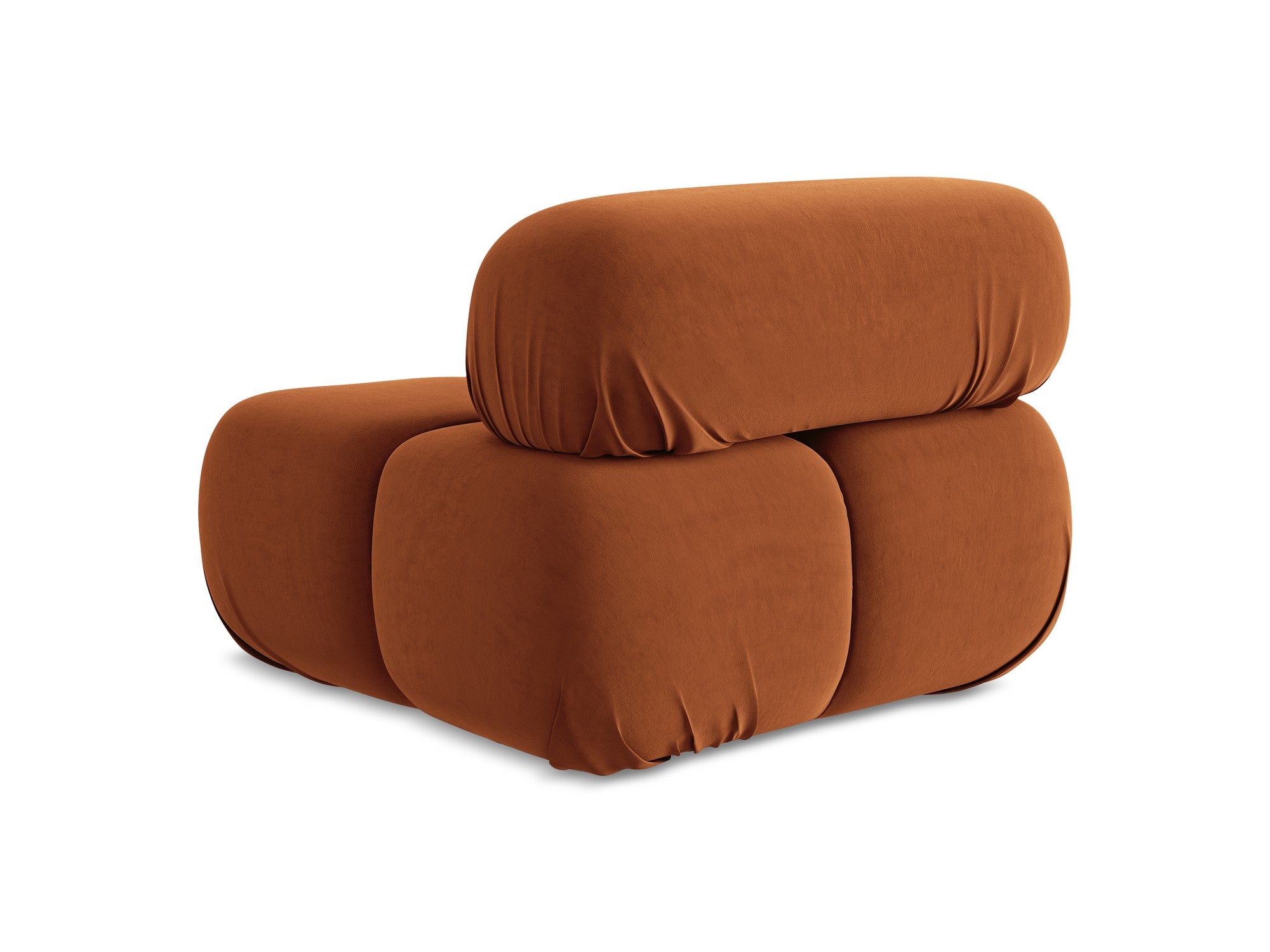 Sessel / Samtmodul LOKUA Terrakotta