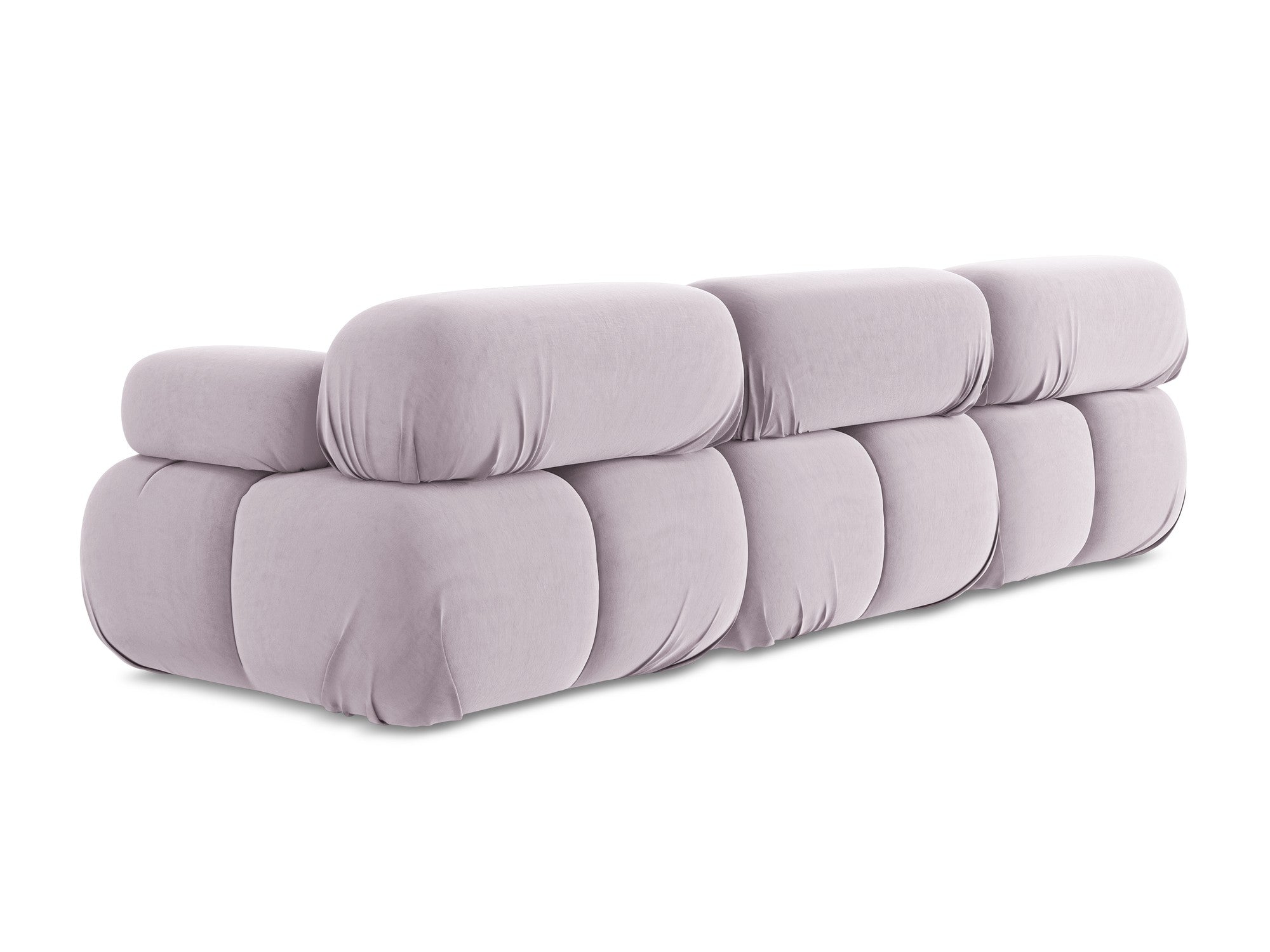 Lavender 3-Seater Velvet Modular Sofa LOKUA