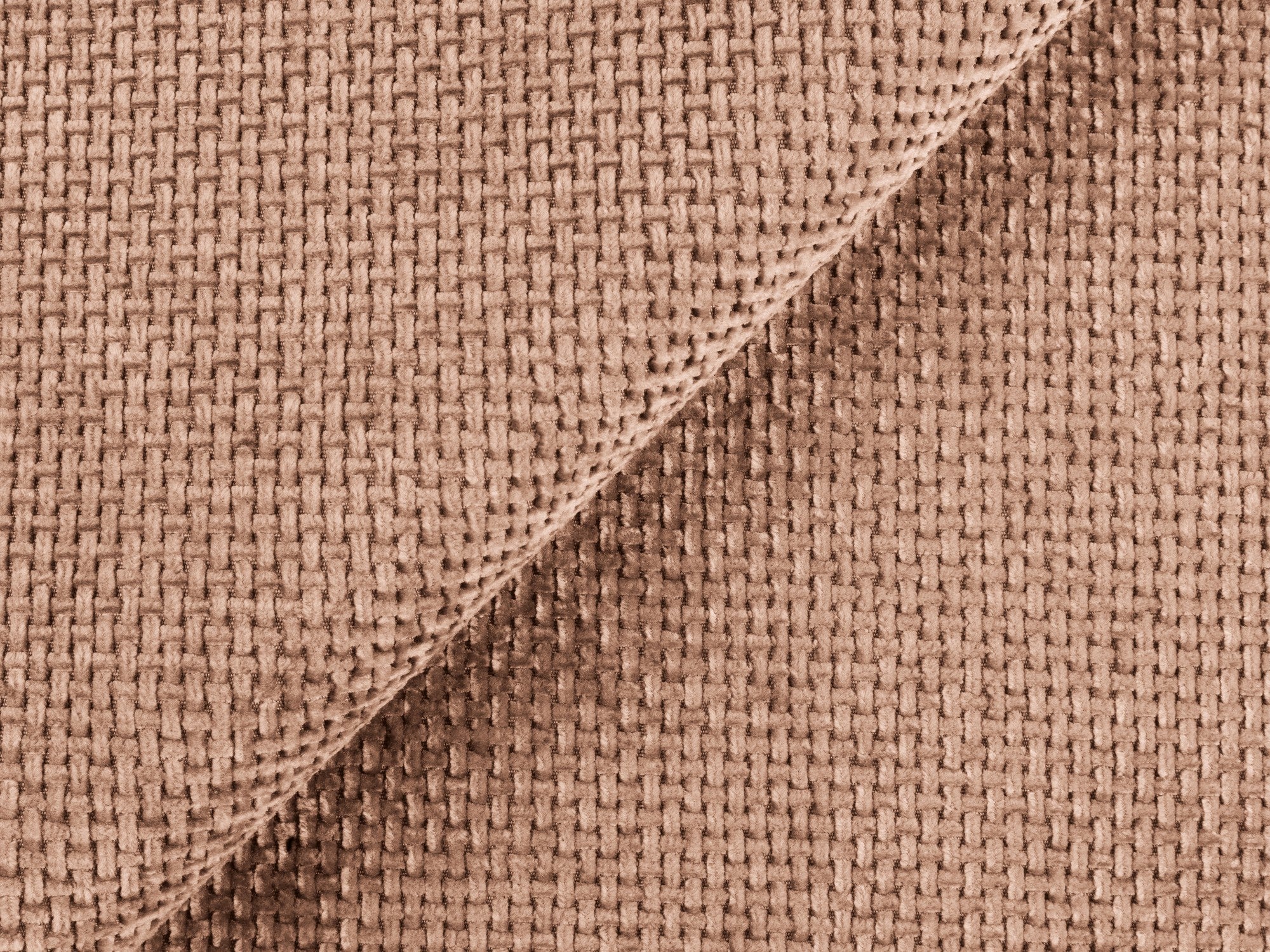 Modulares 3-Sitzer-Sofa LOKUA pfirsichfarbener Chenille