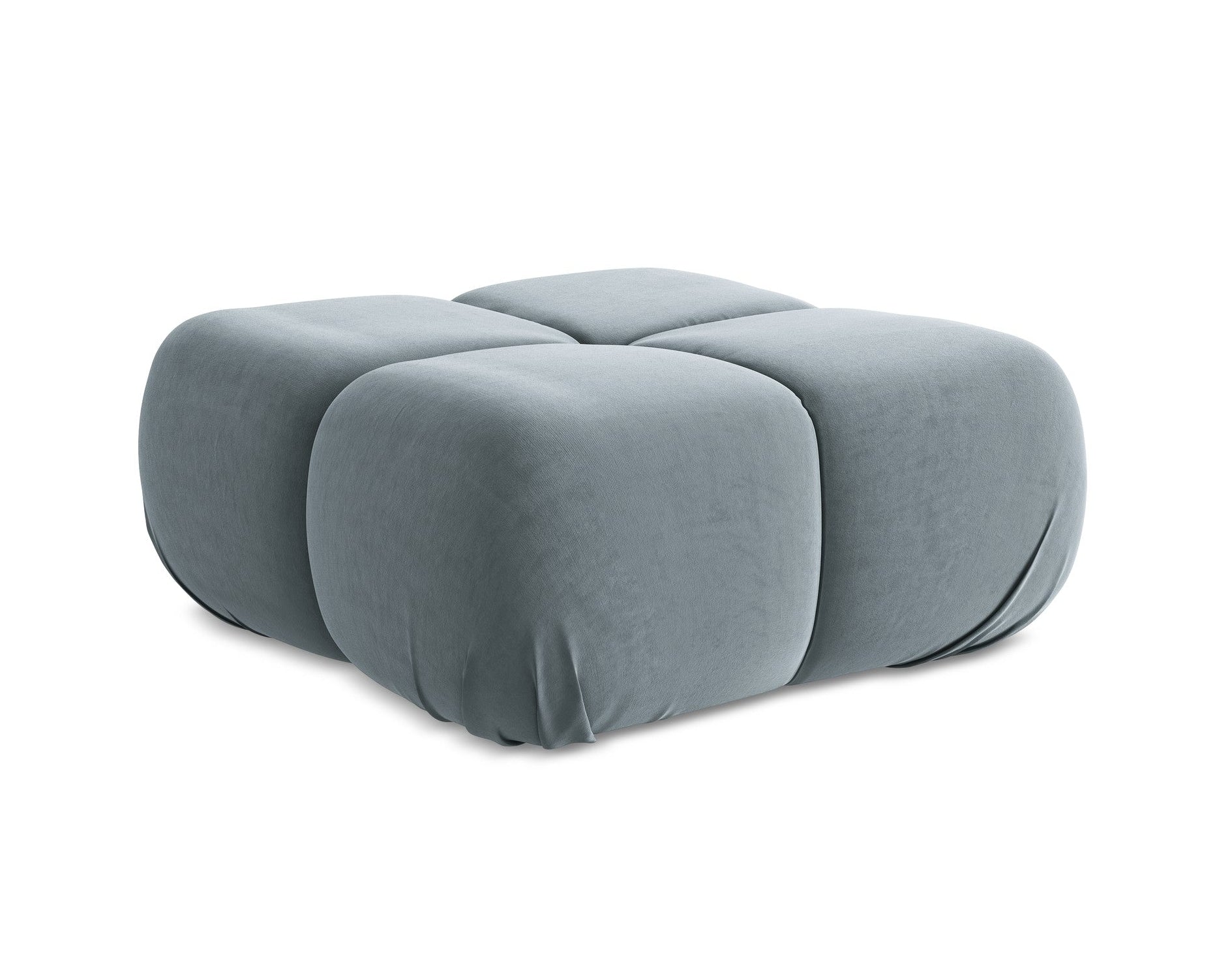 Hocker / Samtmodul LOKUA hellblau