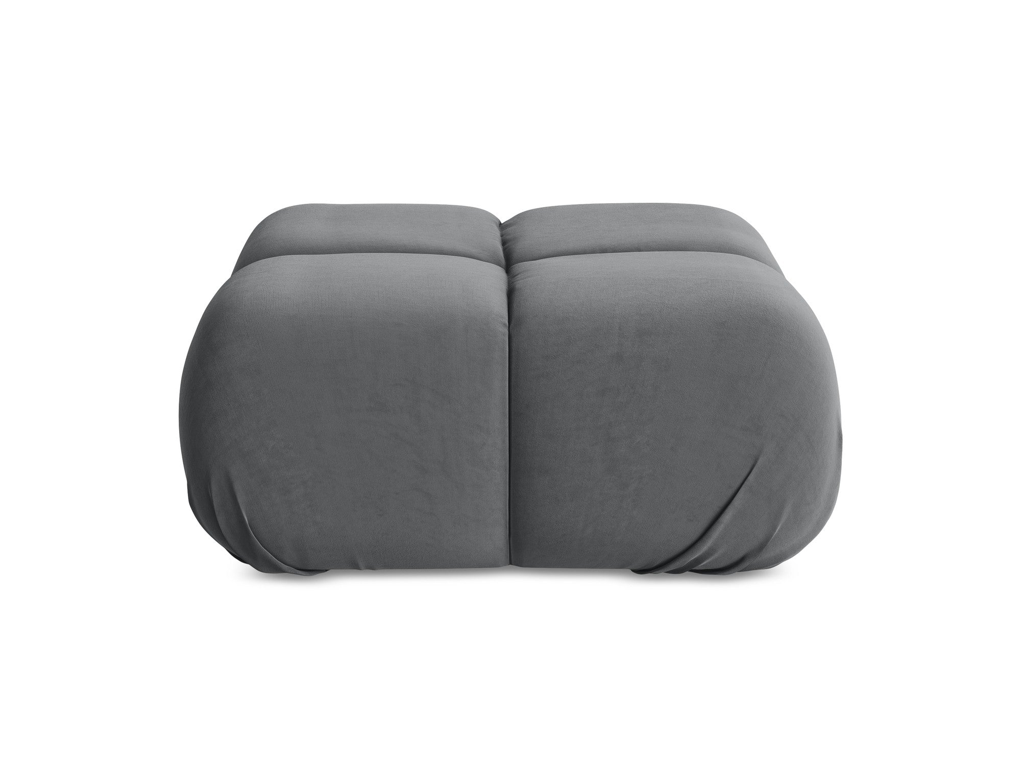 Hocker / Samtmodul LOKUA stahlgrau