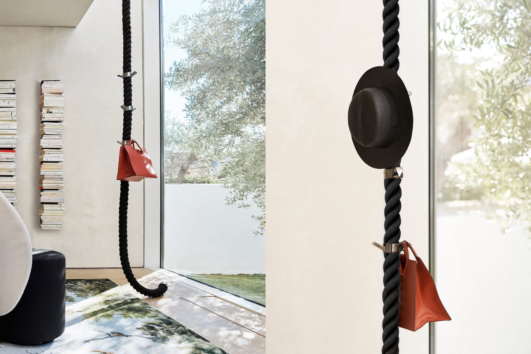 LA CIMA coat rack brown