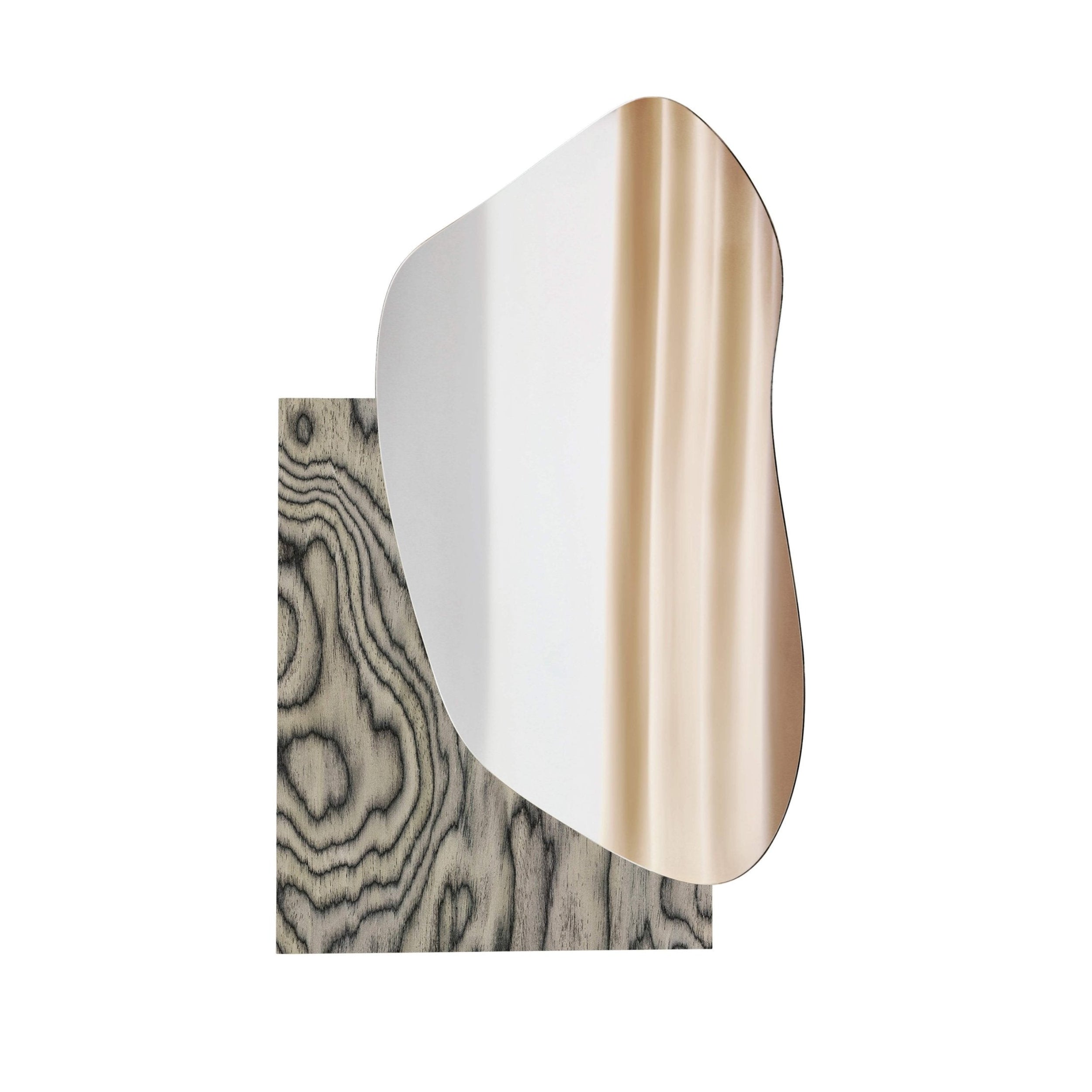 LUSTRO LAKE 1 ALPI gray wooden veneer