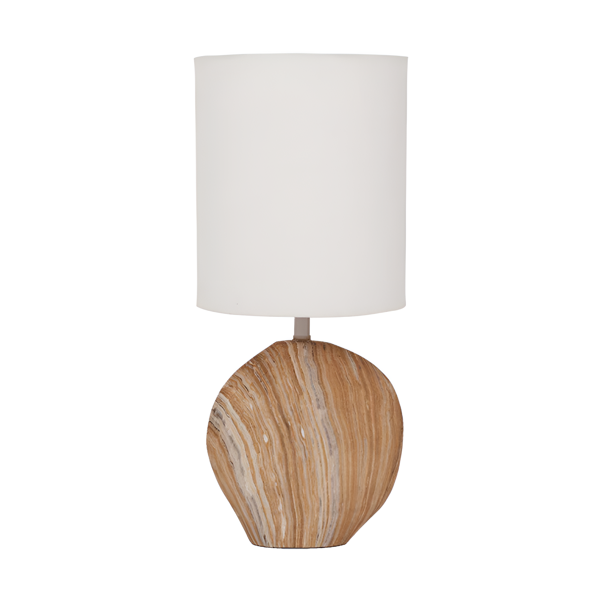 Vita Dolomit table lamp with cotton lampshade