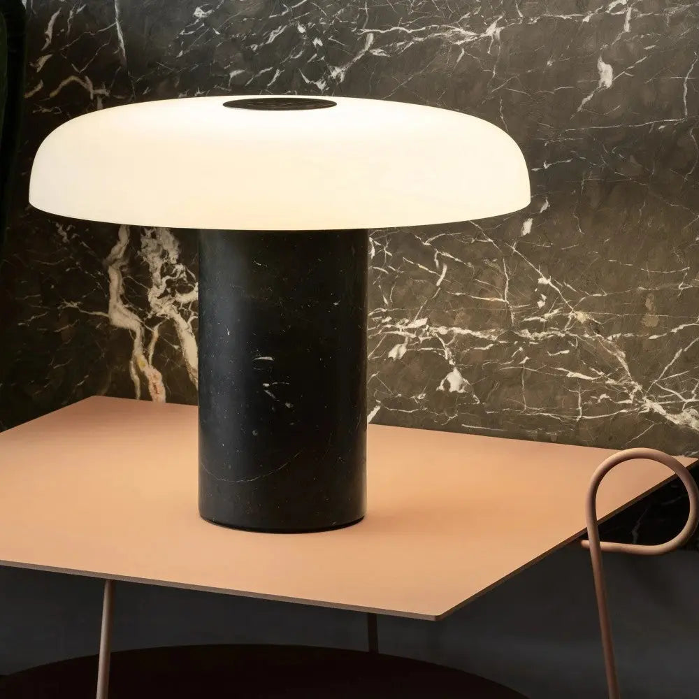 Lampa stołowa TROPICO czarny marmur – Fontana Arte