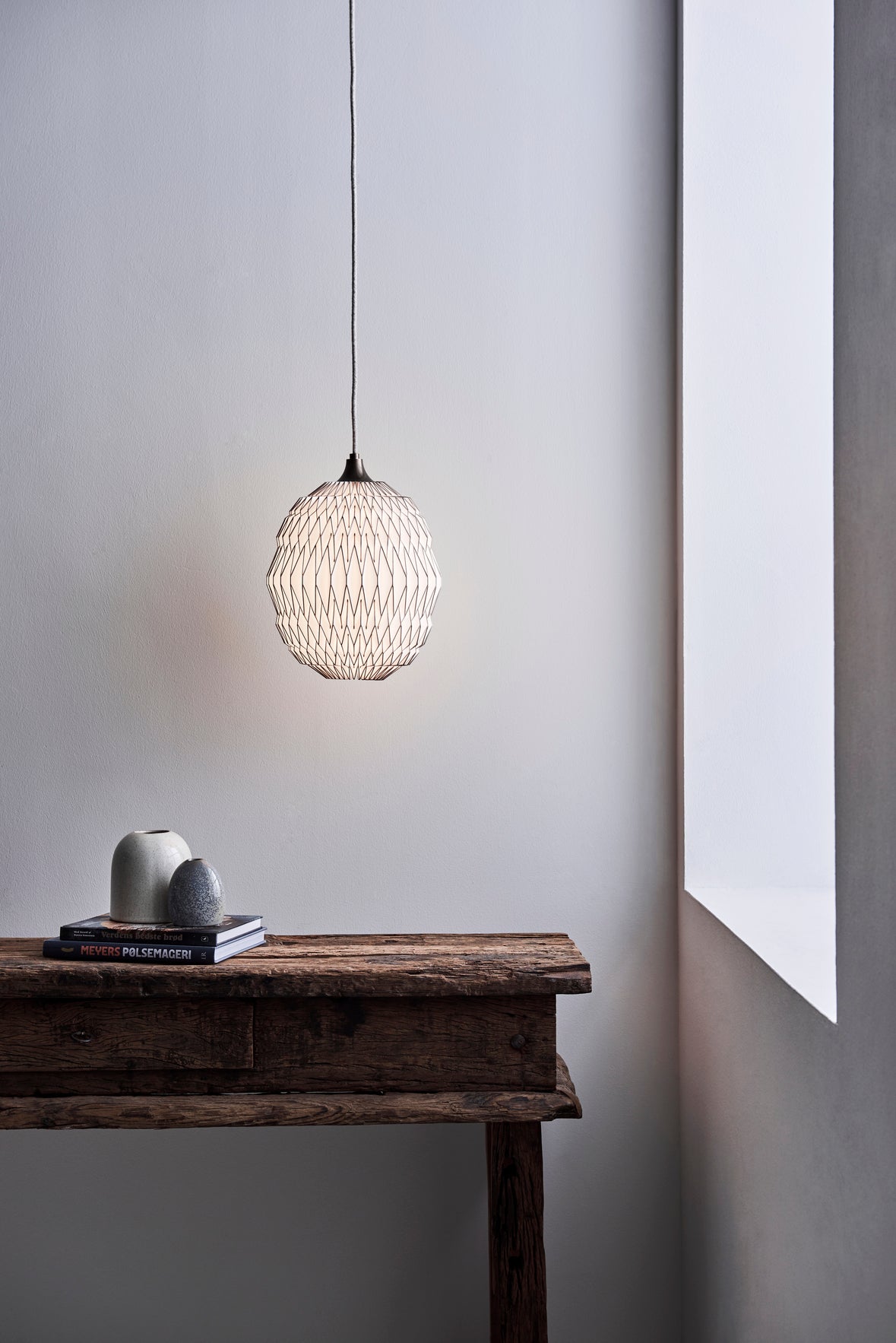 Pendelleuchte MODELL 123 CALEO1 weiß