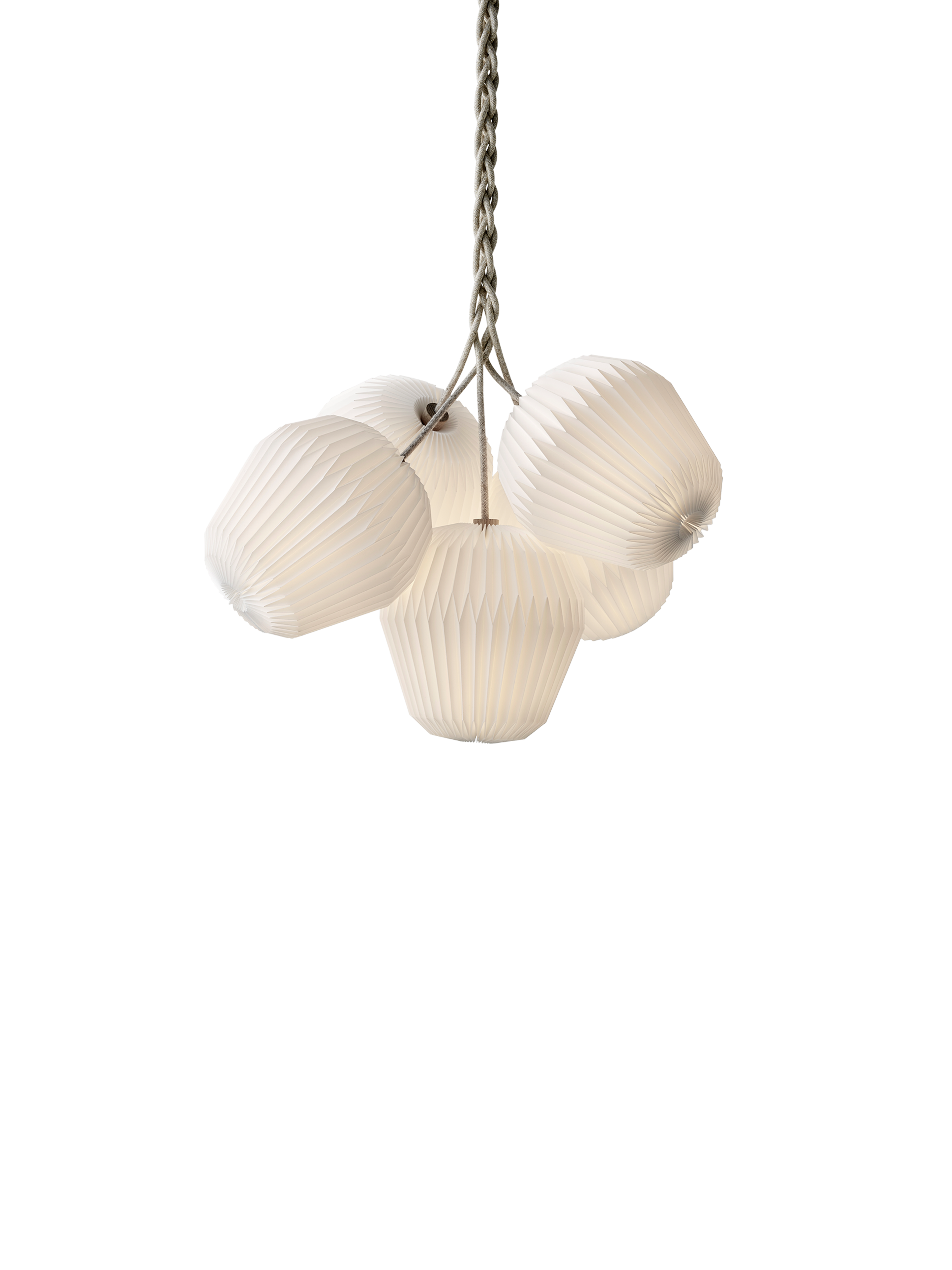 BOUQUET 5 White Chandelier