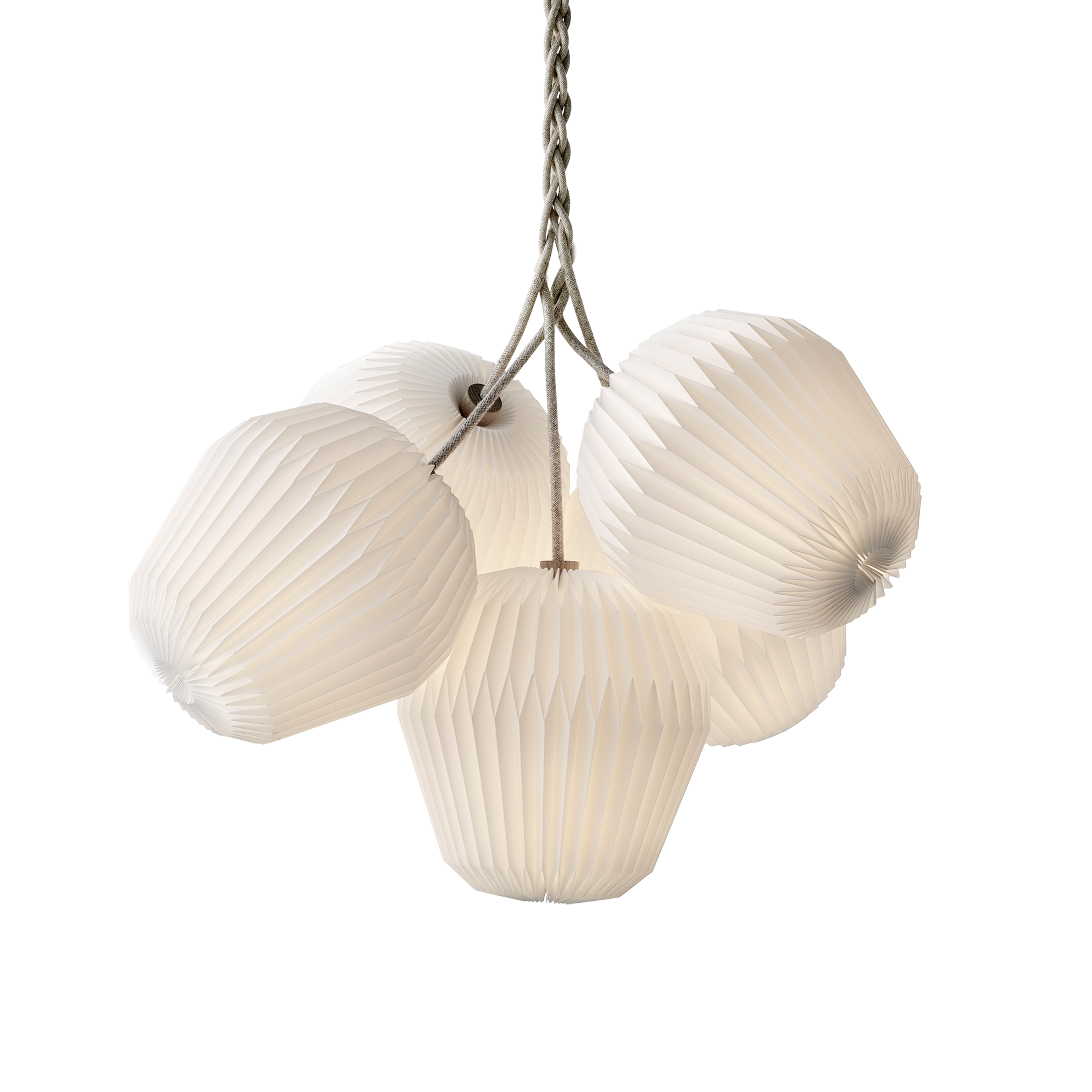 BOUQUET 5 White Chandelier