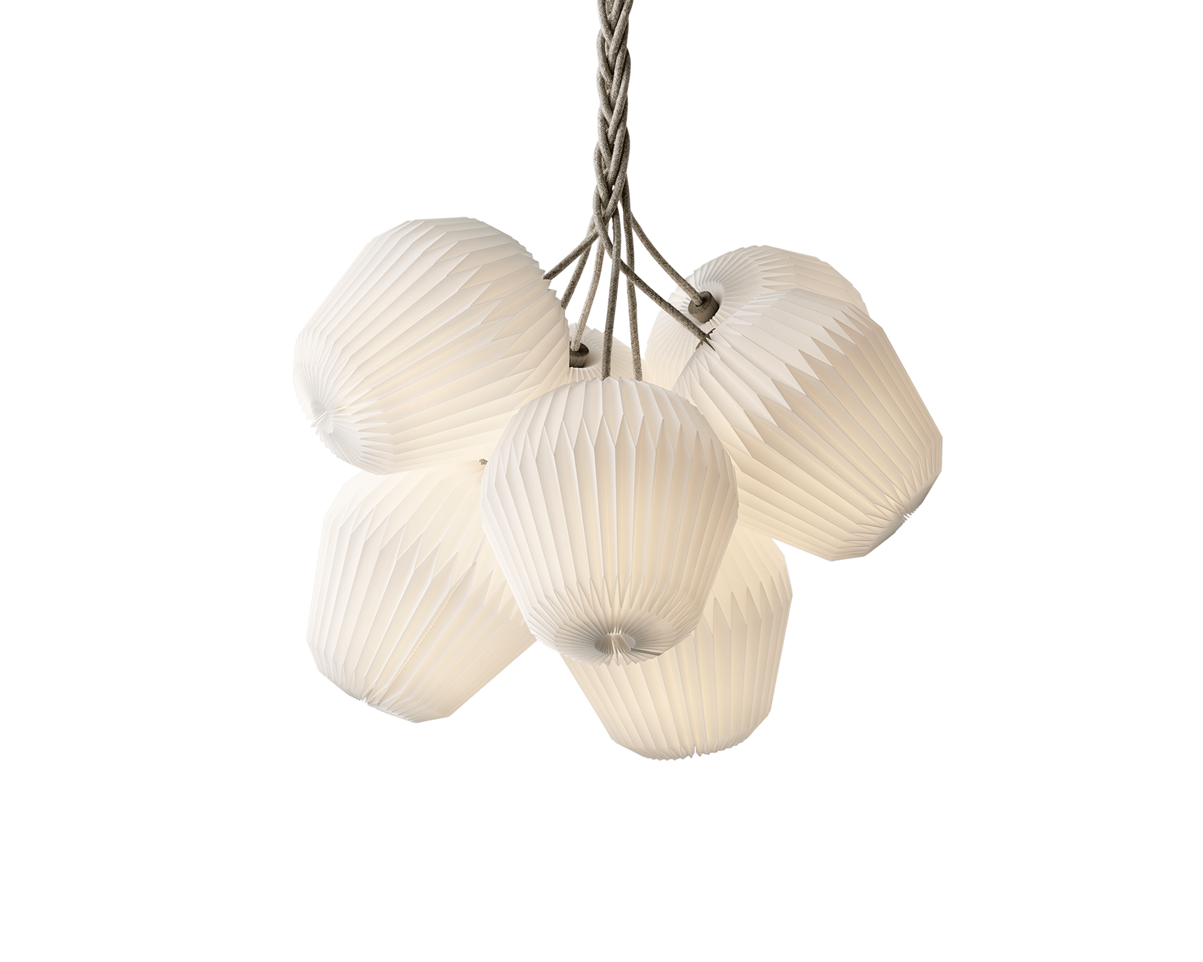 Hanging Lamp MODEL 130 BOUQUET 7 white